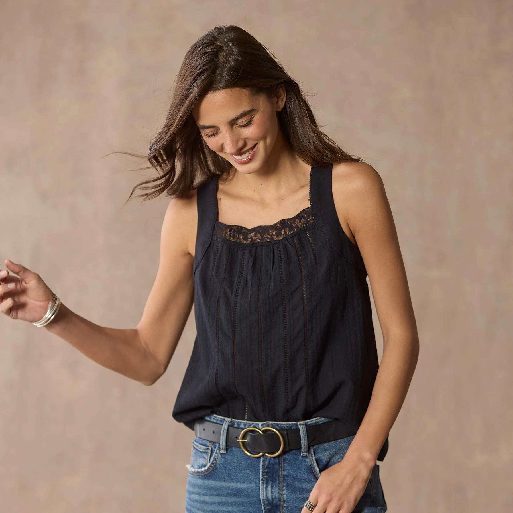 Danielle Eyelet Camisole