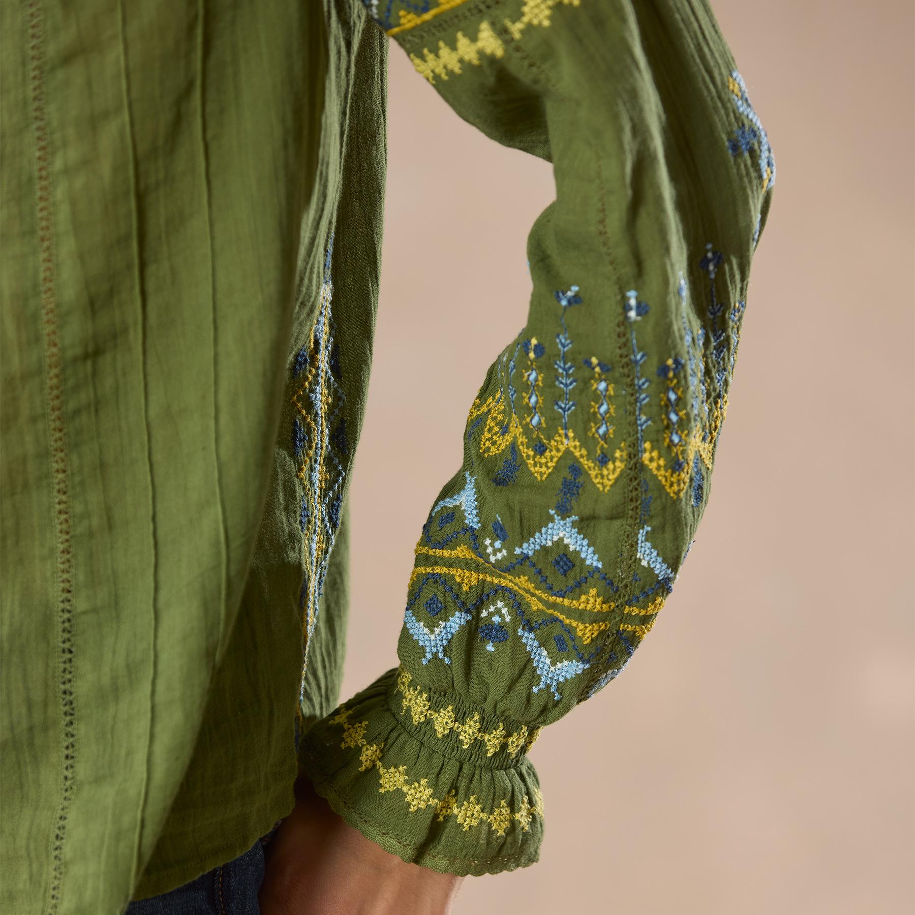 Totora Embroidered Top