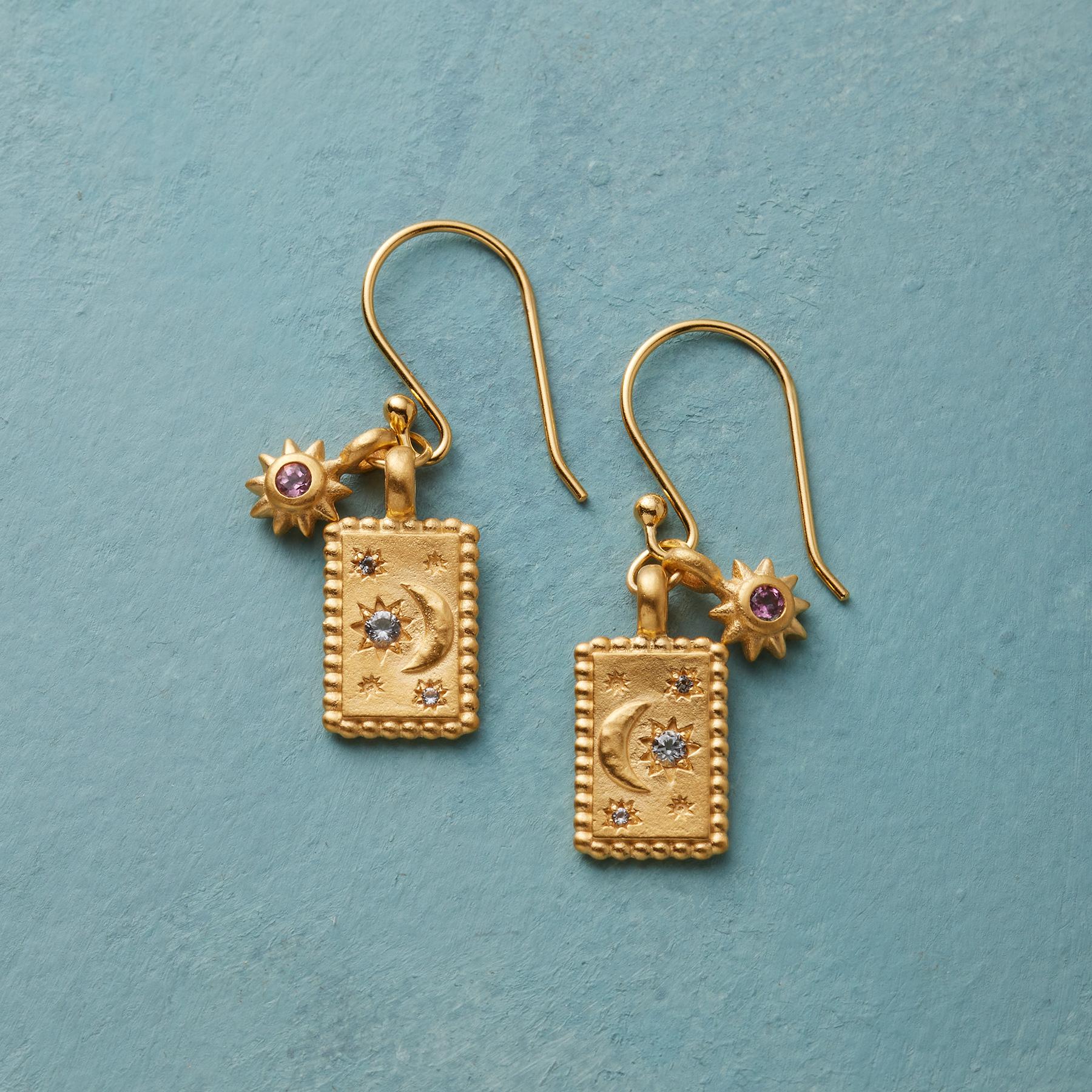 Skyscape Birthstone Earrings