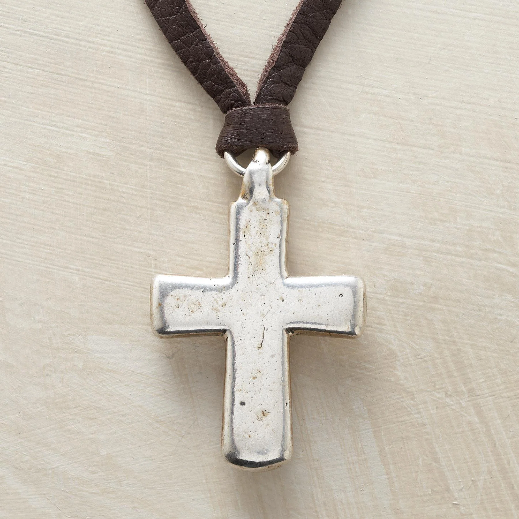 Mountain Spirits Cross Pendant Necklace