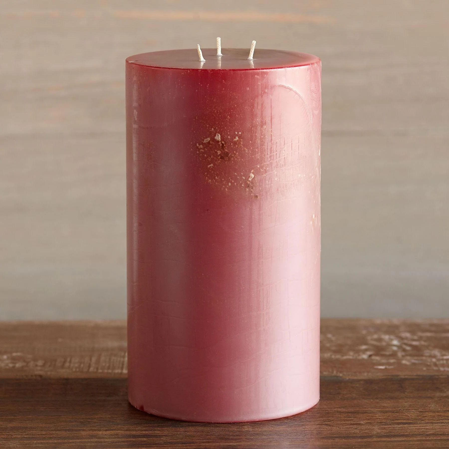 Antigua Triple Wick Pillar Candle