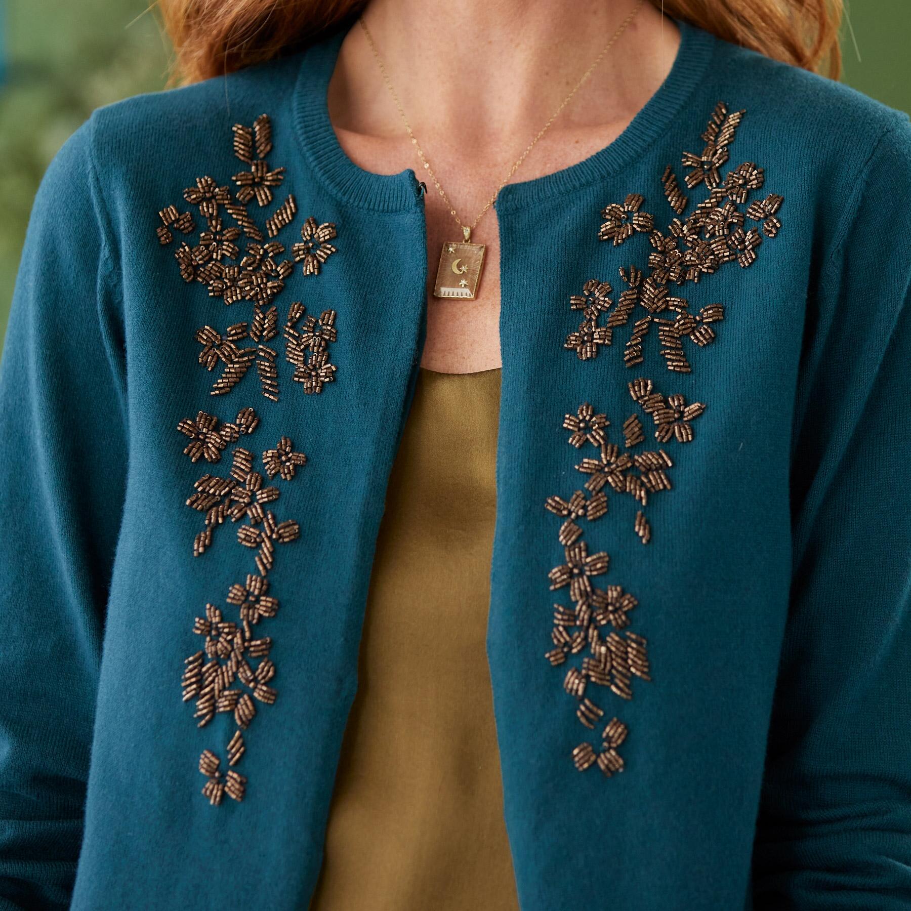 Ember Bloom Cardigan Petite