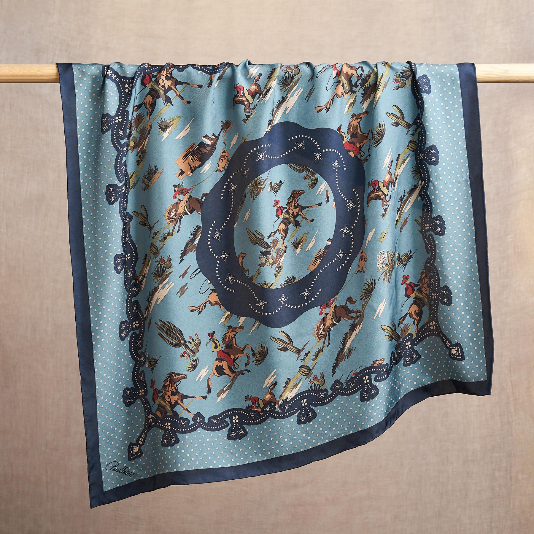 Desert Riders Silk Scarf