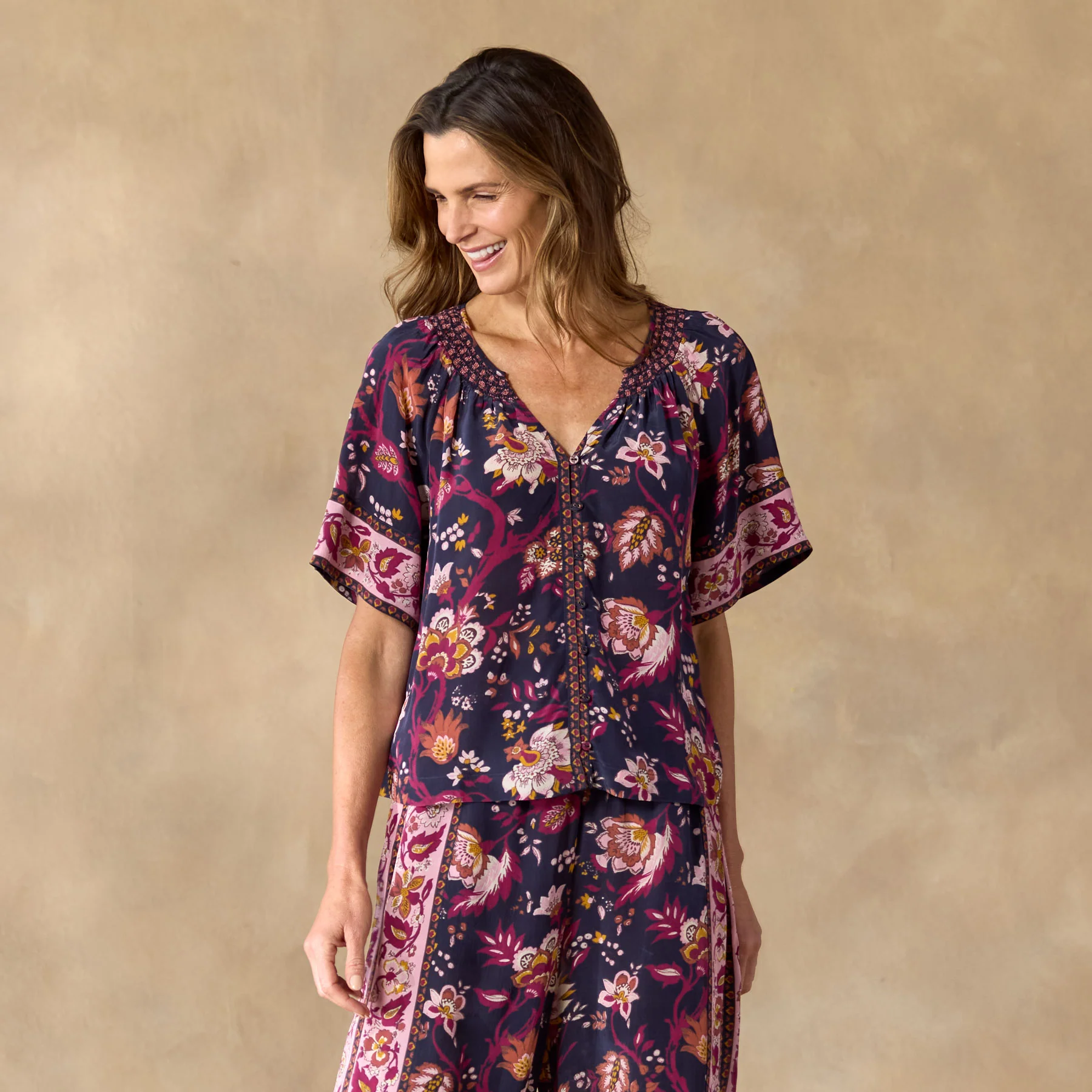 Blossom And Beauty Pajama Top