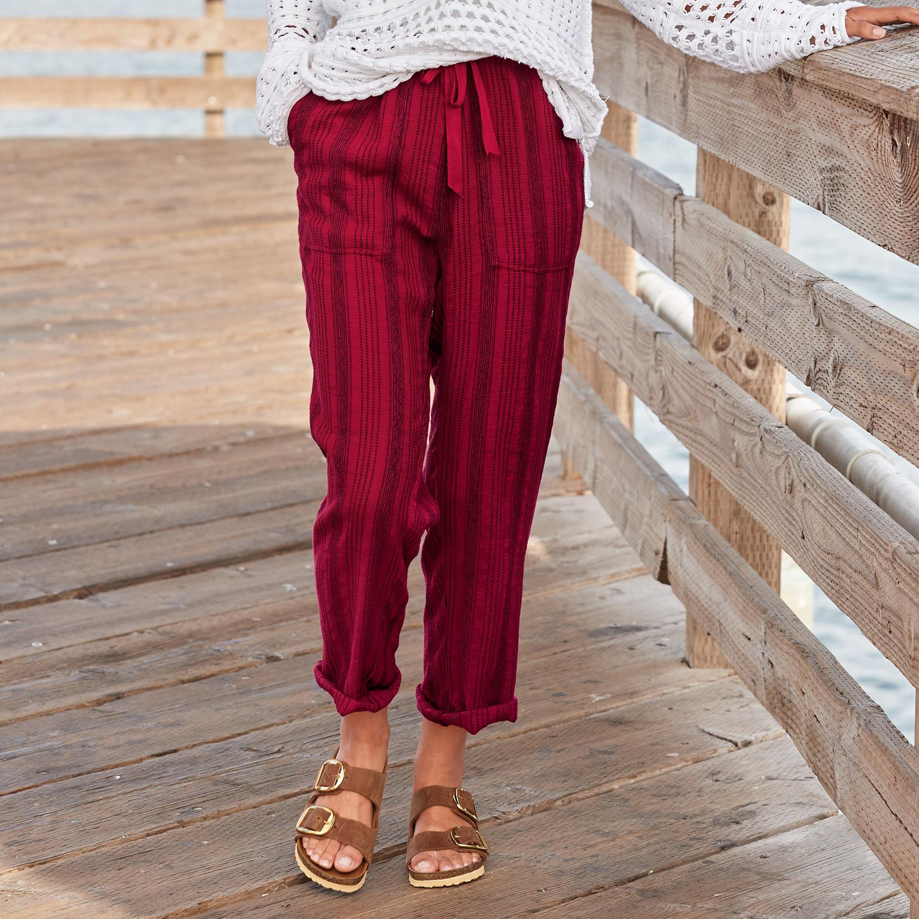 Shobu Striped Pants