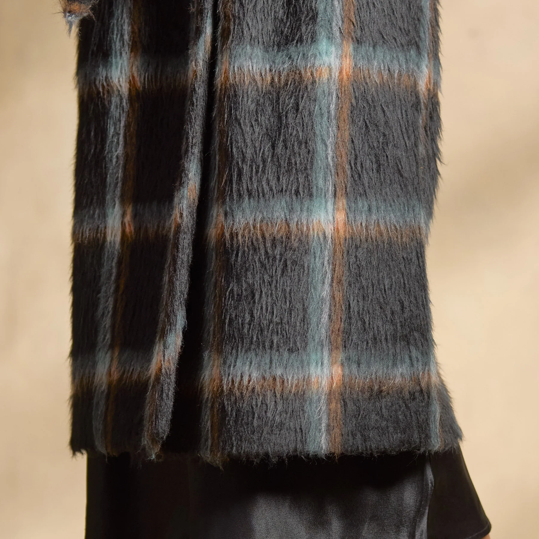 Rosemarie Plaid Coat, Petite