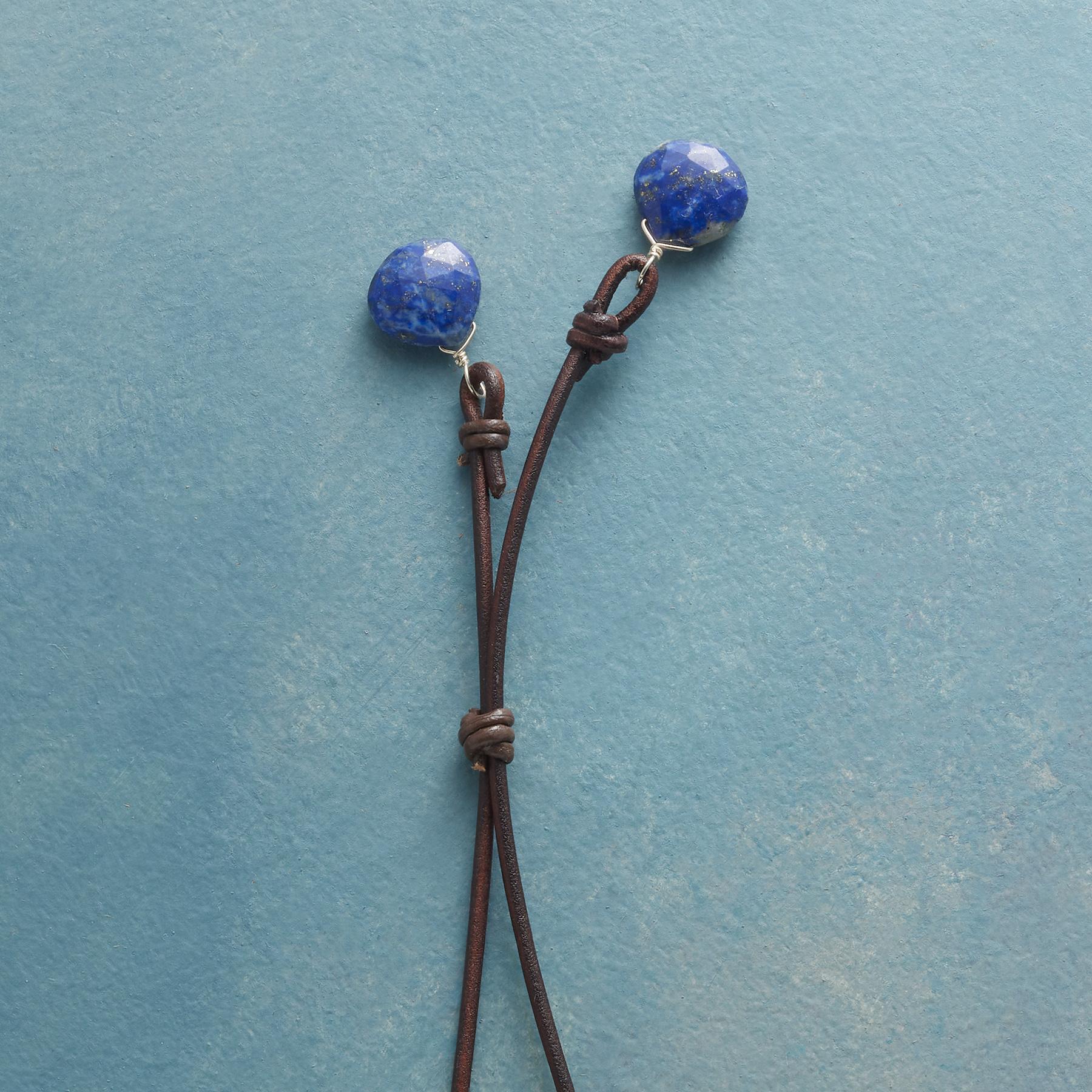 Lapis Medallion Necklace