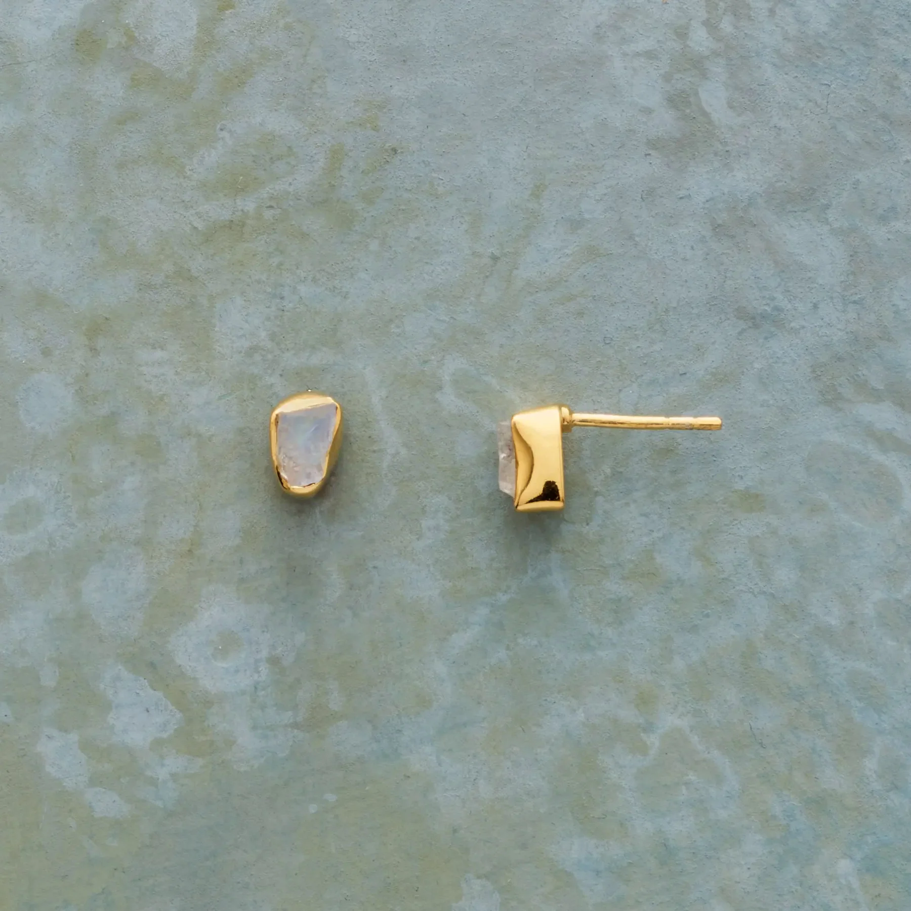 Simply Moonstone Earrings