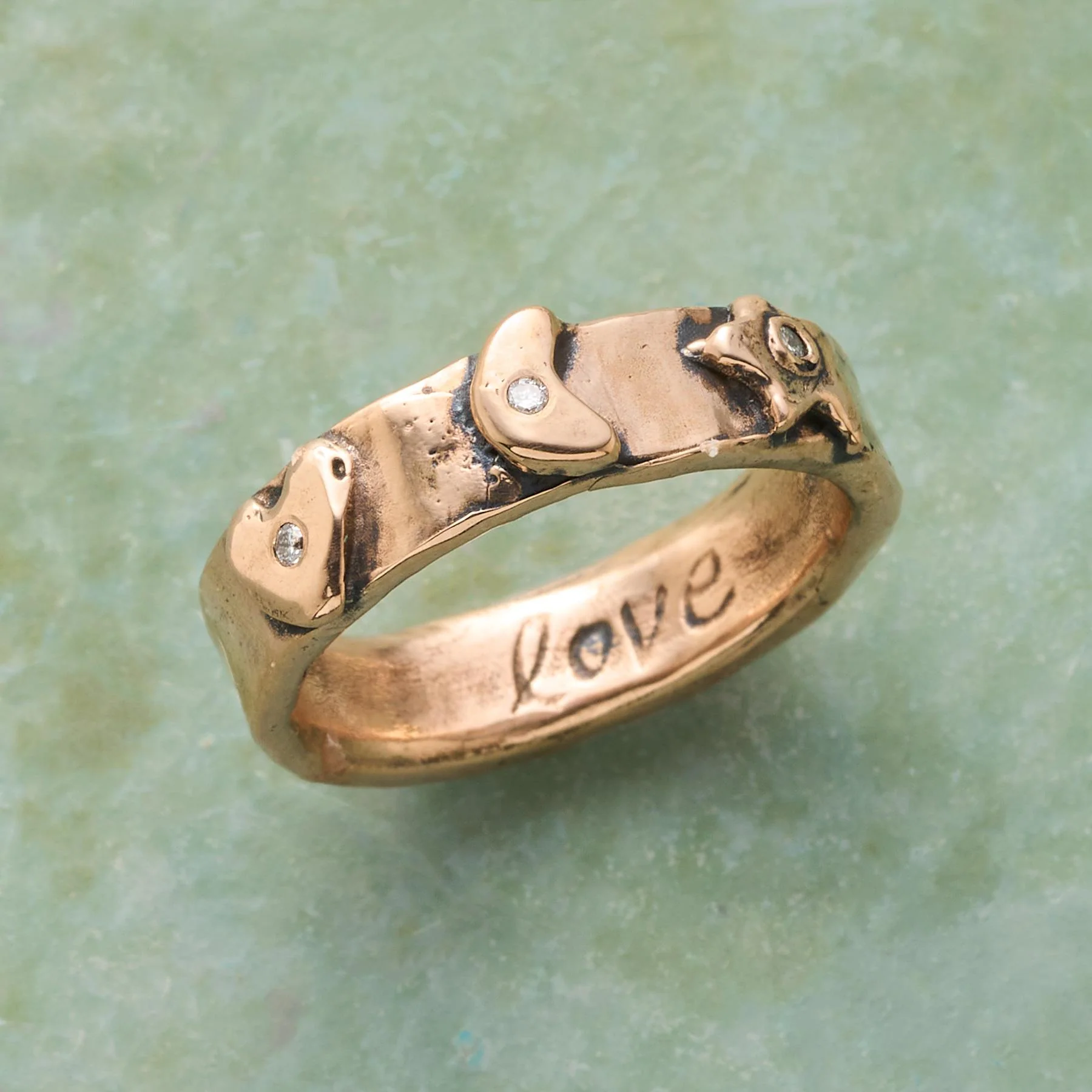 Rose Gold Heavenly Love Ring