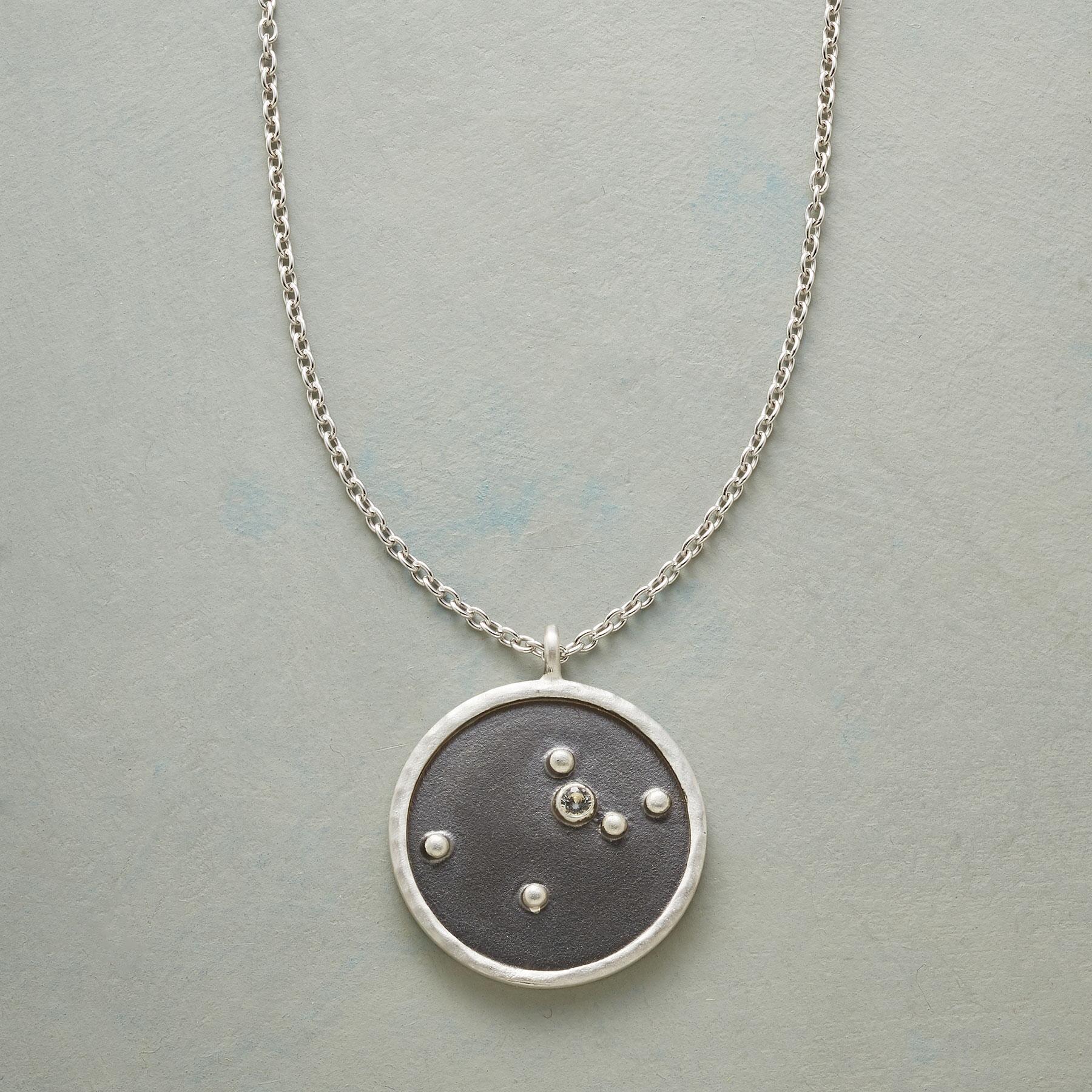 Silver Zodiac Constellation Necklace
