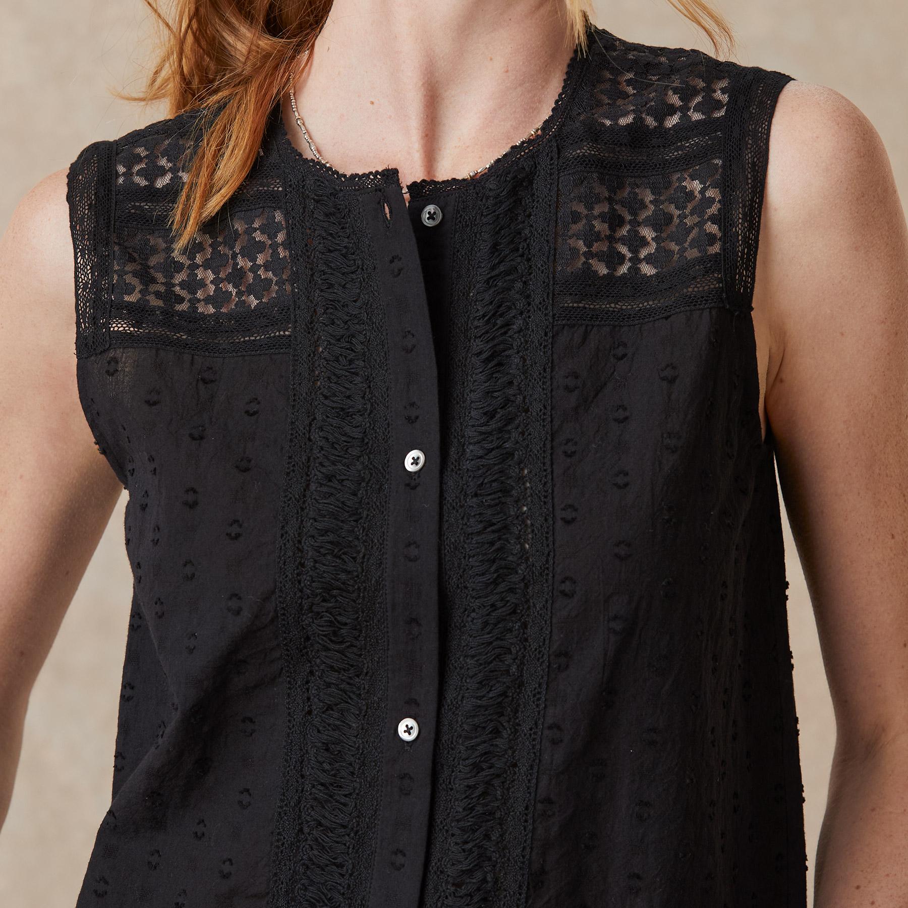 Paola Lace Shell, Petite