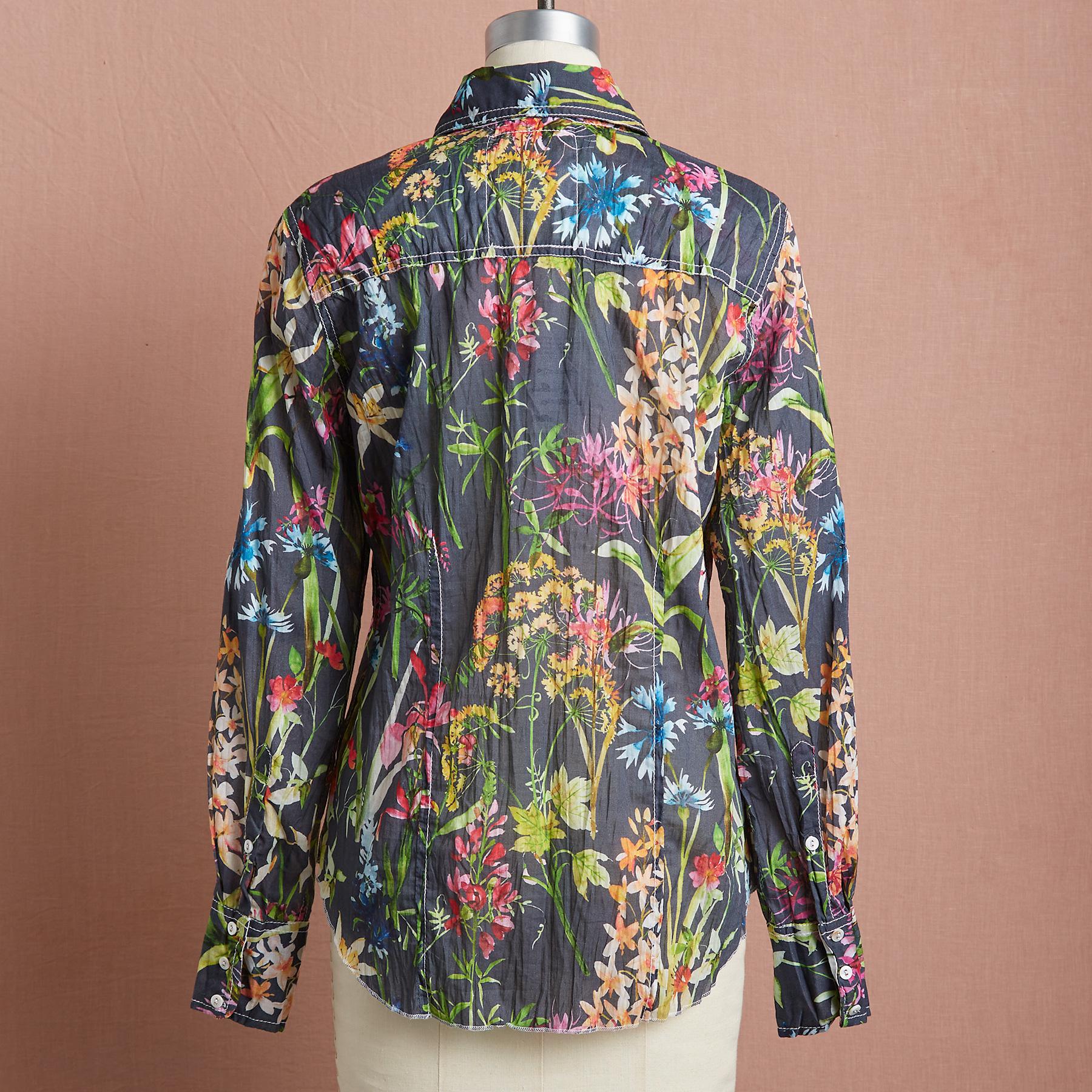 Island Florals Shirt, Petite