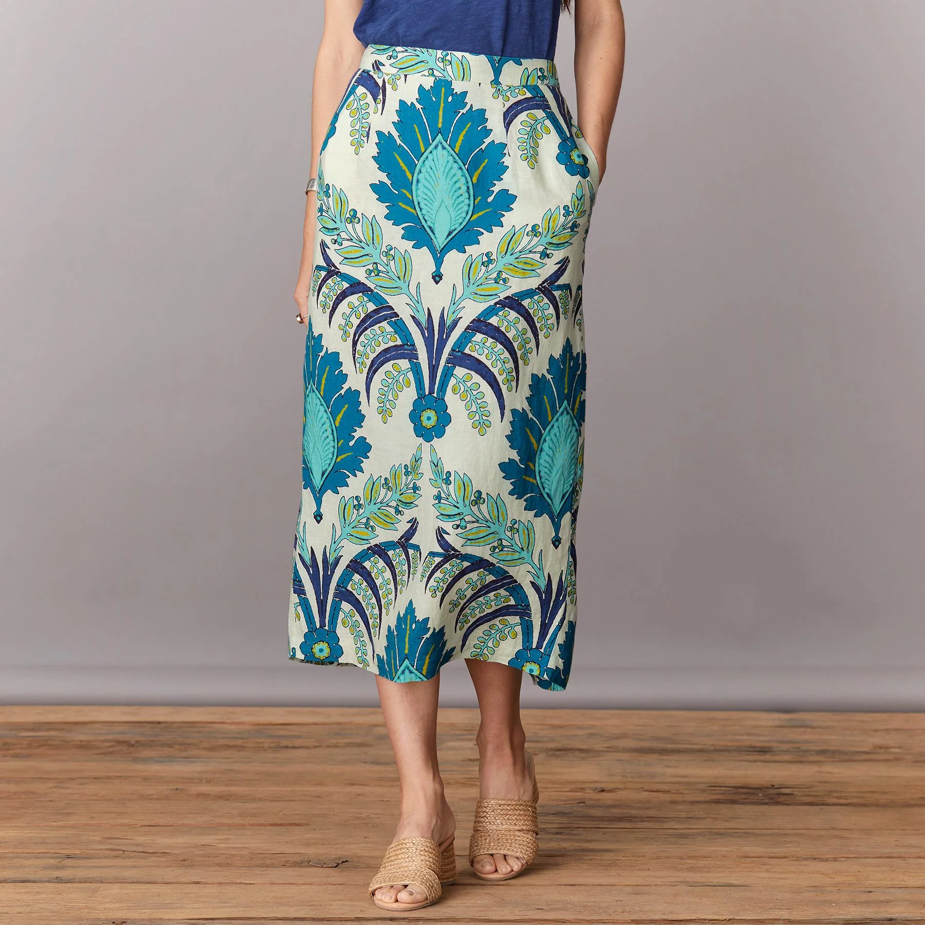 Verenia Linen Skirt