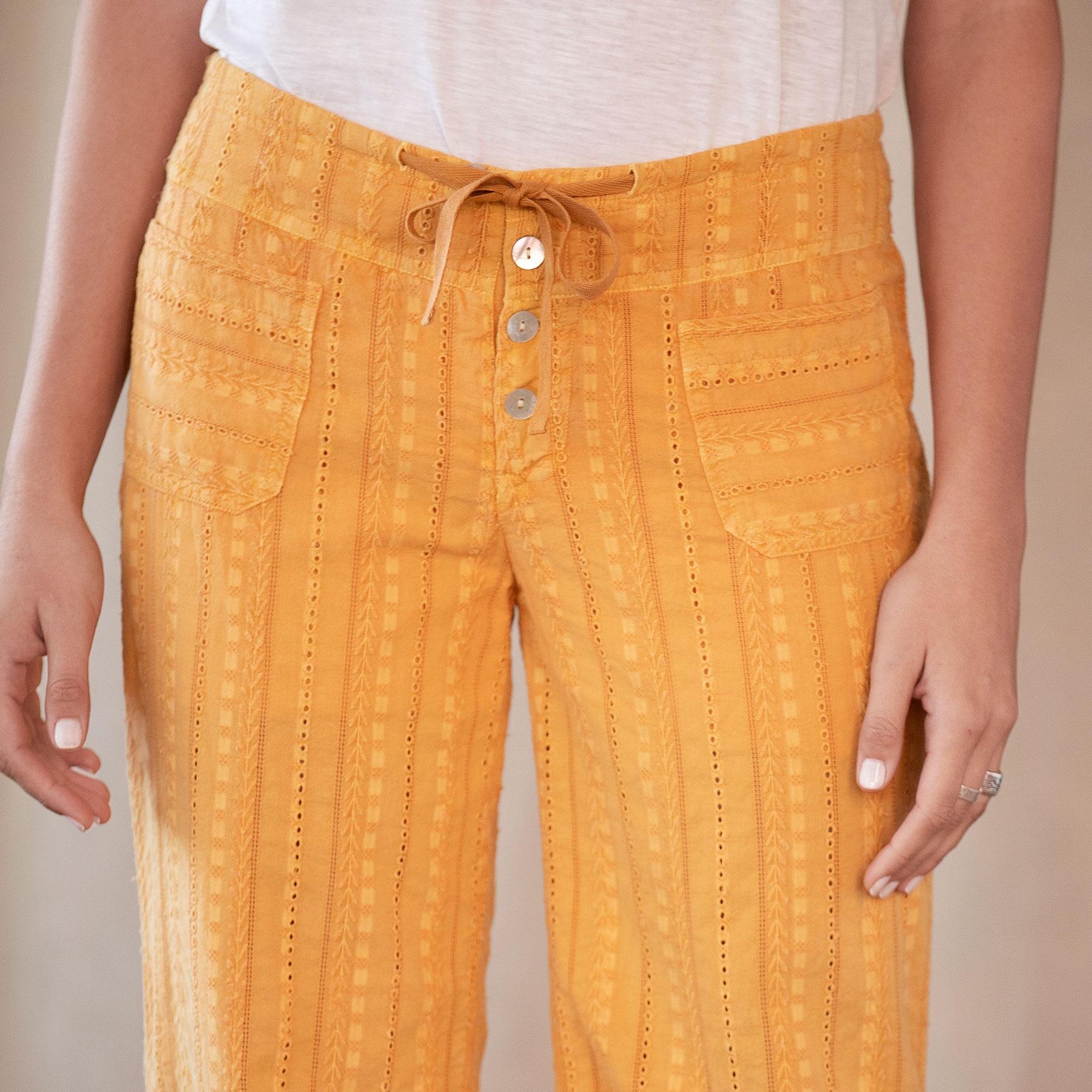 Gigi Eyelet Pants