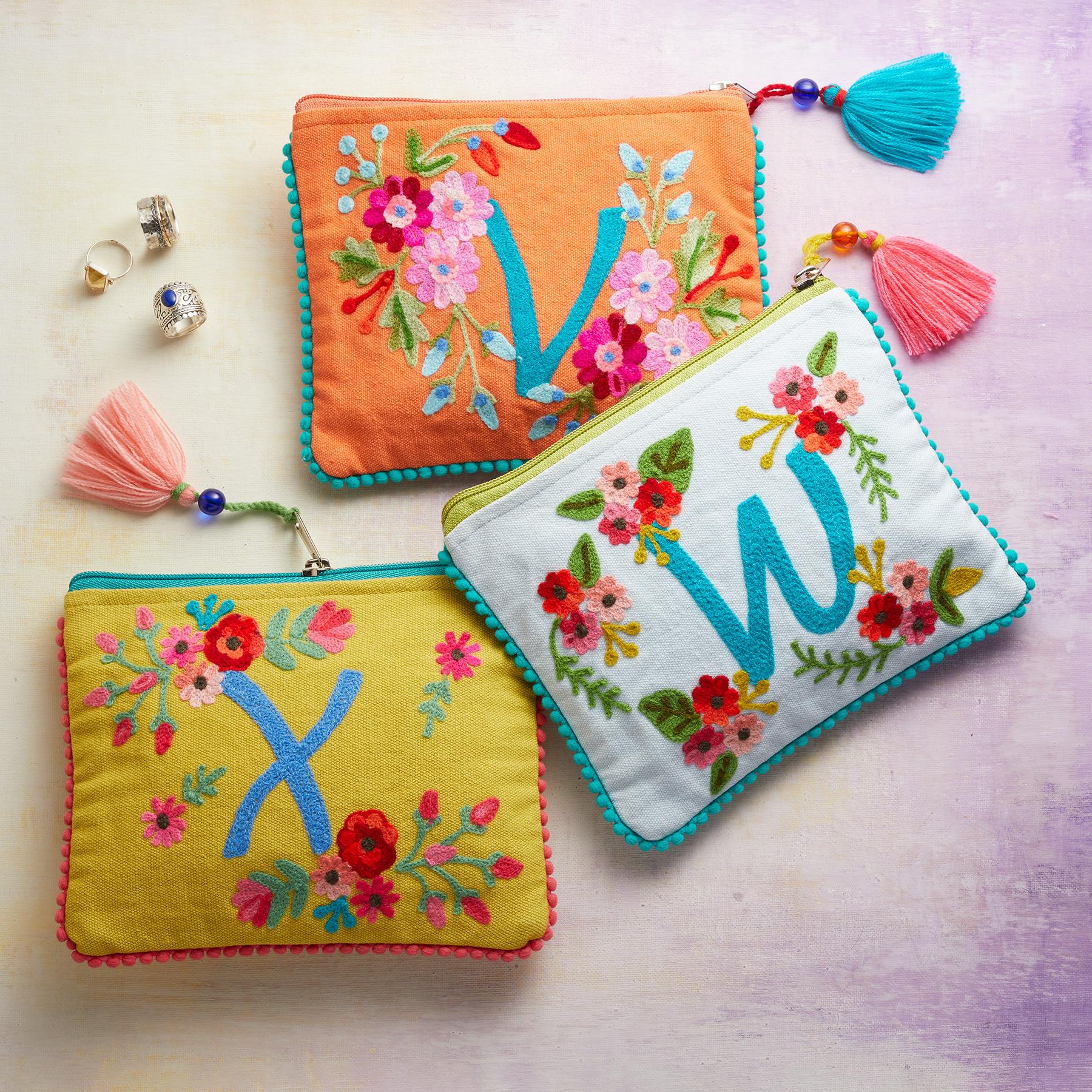 In Bloom Personalized Pouch