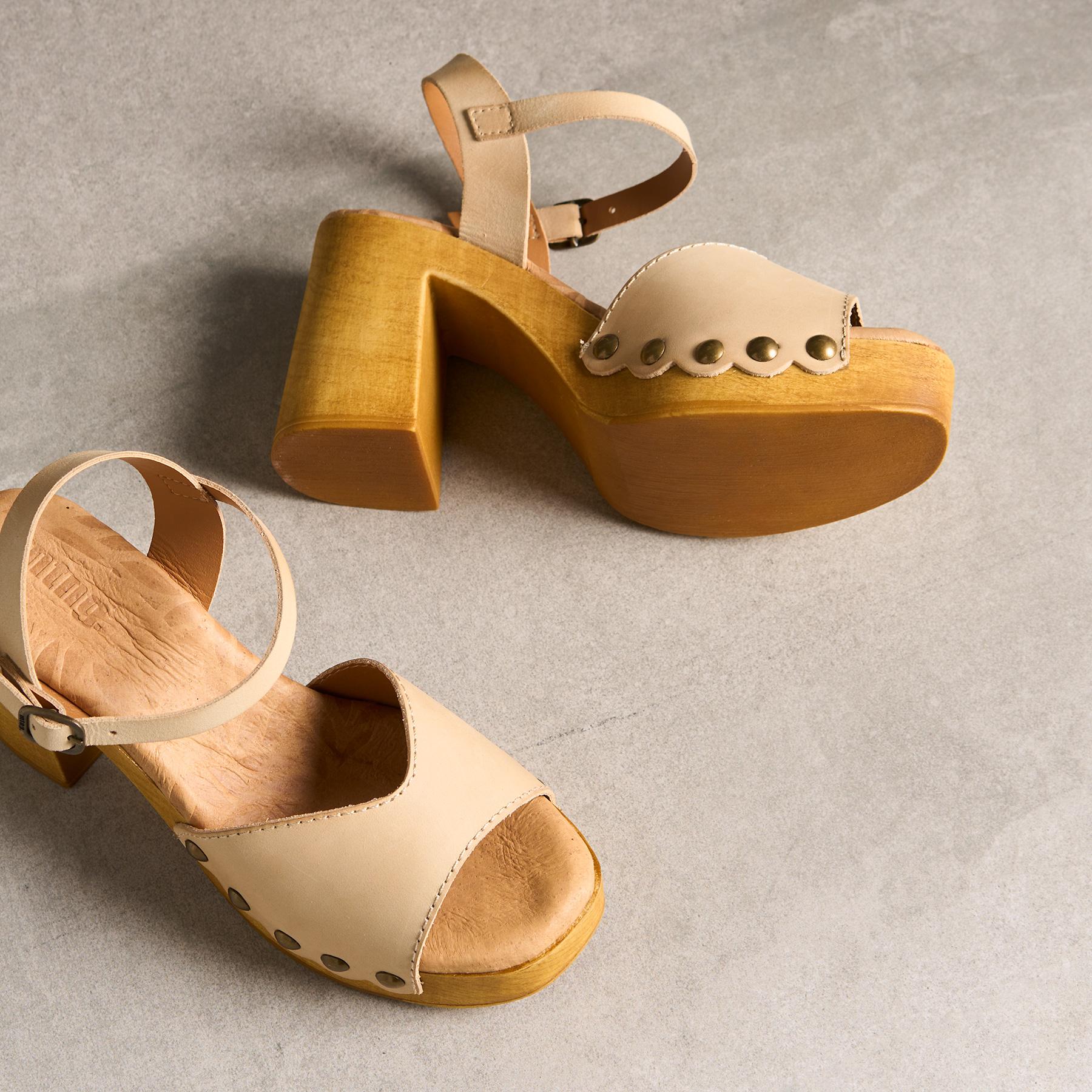 Buttercup Scalloped Sandals