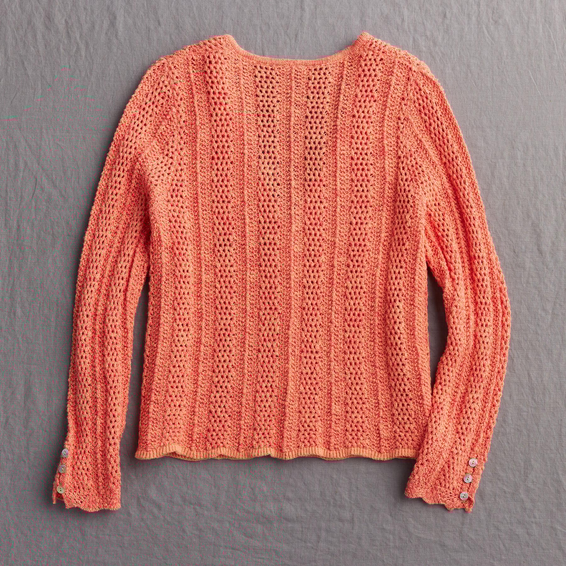 Della Ruffle Cardigan