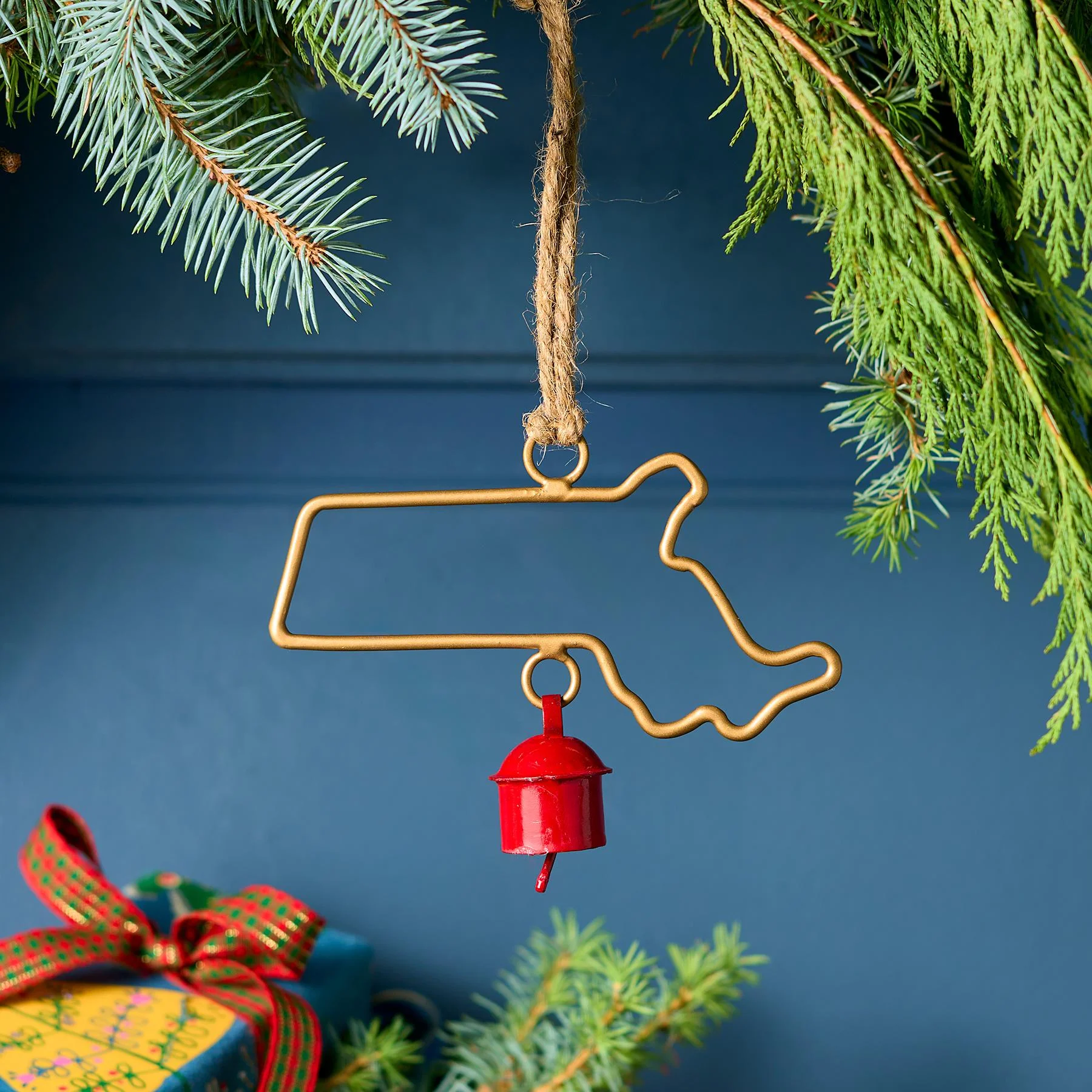 State Bell Ornament