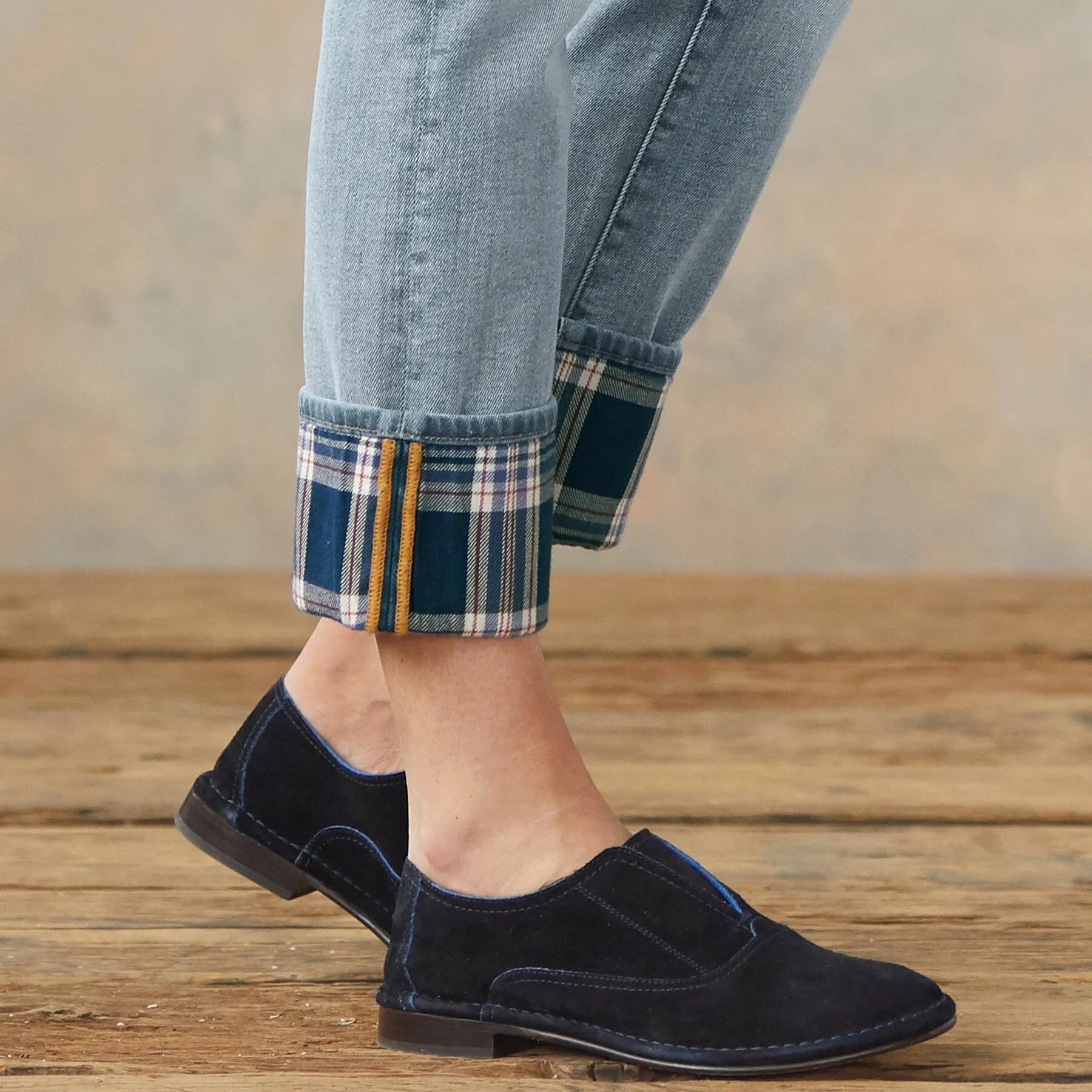 Colette Tartan Jeans