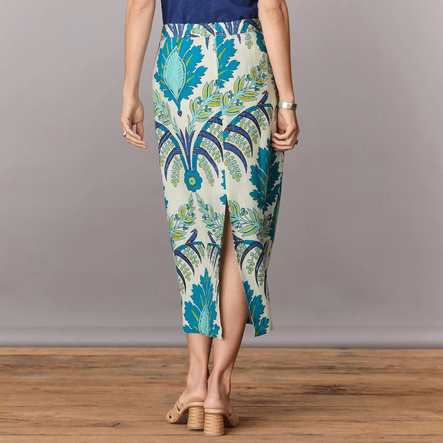 Verenia Linen Skirt, Petite