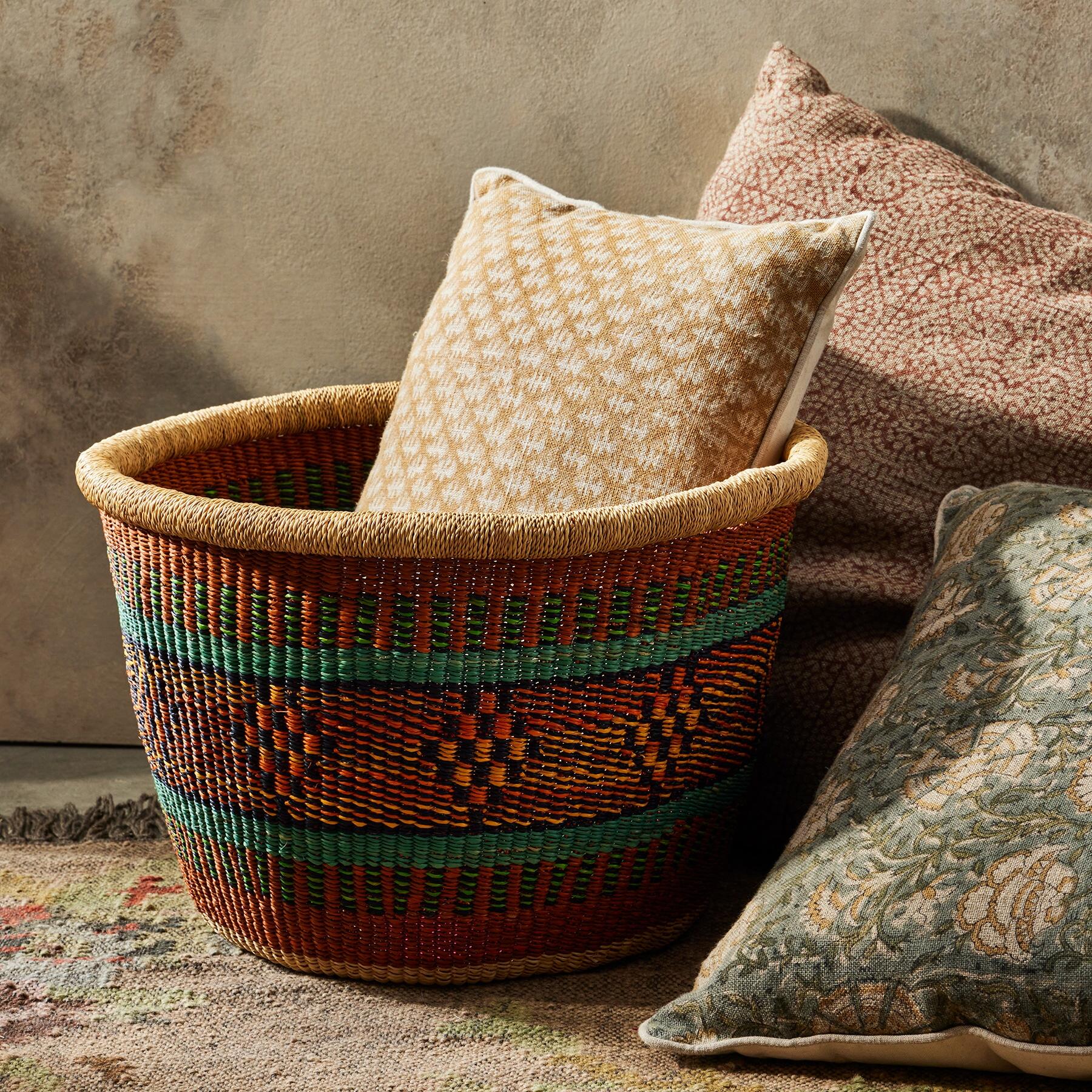 One-Of-A-Kind Ghanian Baskets