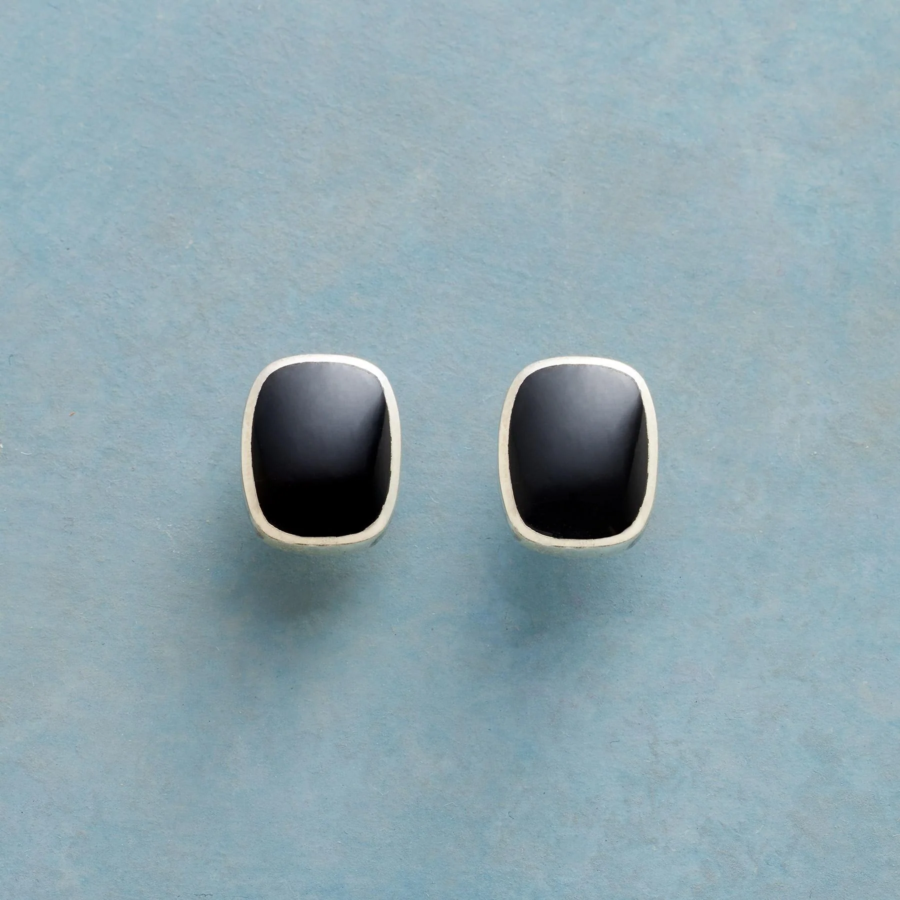 Onyx Inlay Earrings