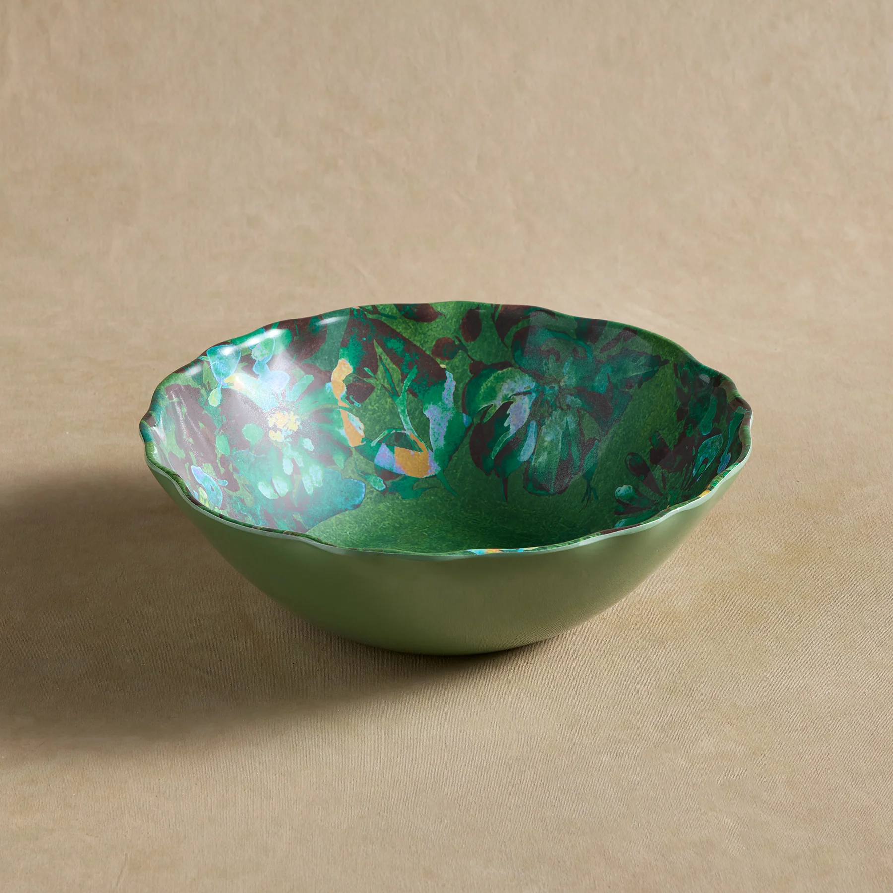 Azalea Melamine Serving Bowl