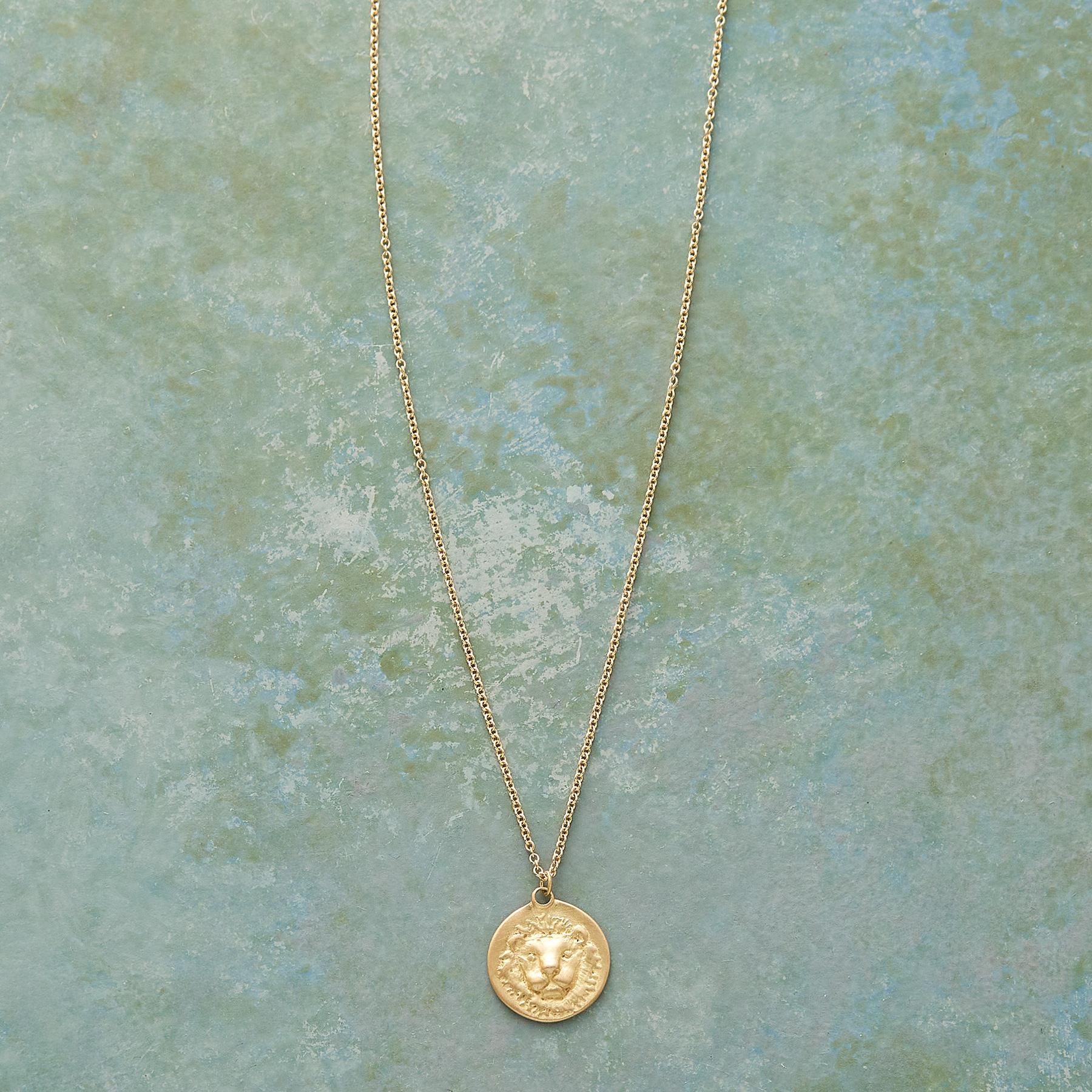 Bas Relief Zodiac Necklace