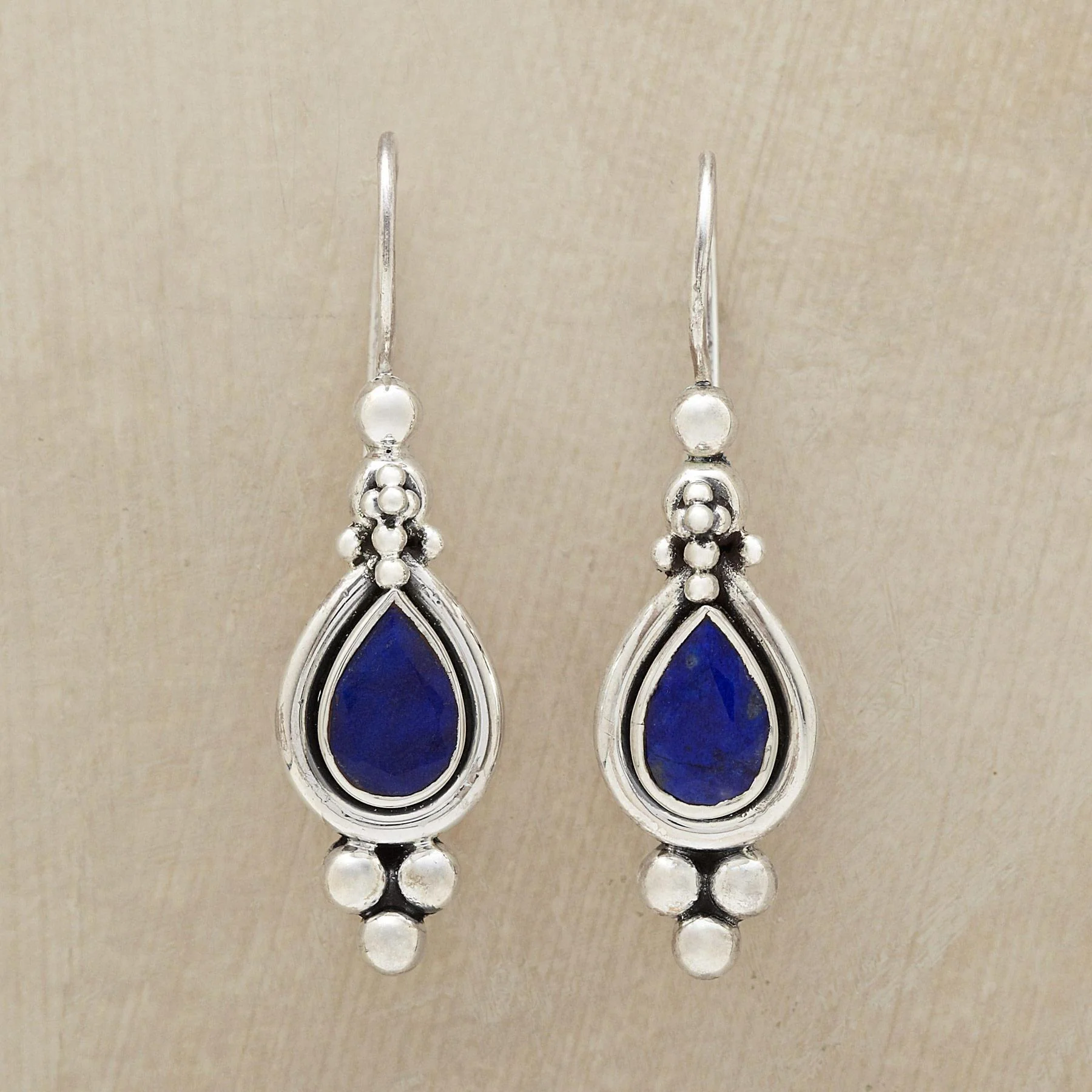 Truth & Beauty Lapis Earrings
