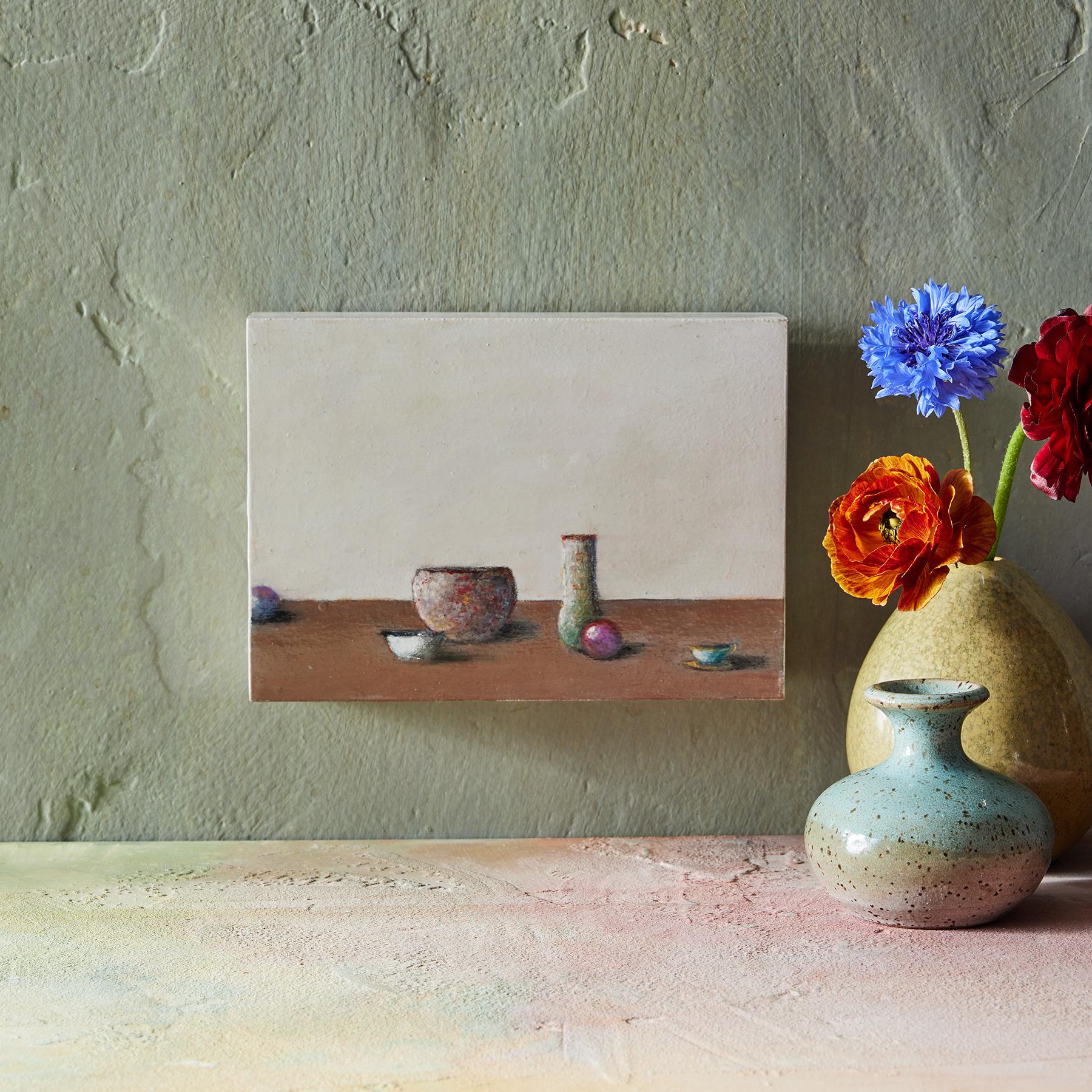 Pink And Tan Painting