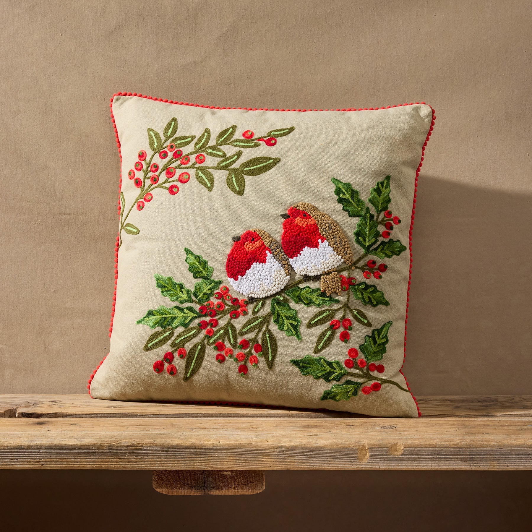 Joyful Songbirds Pillow