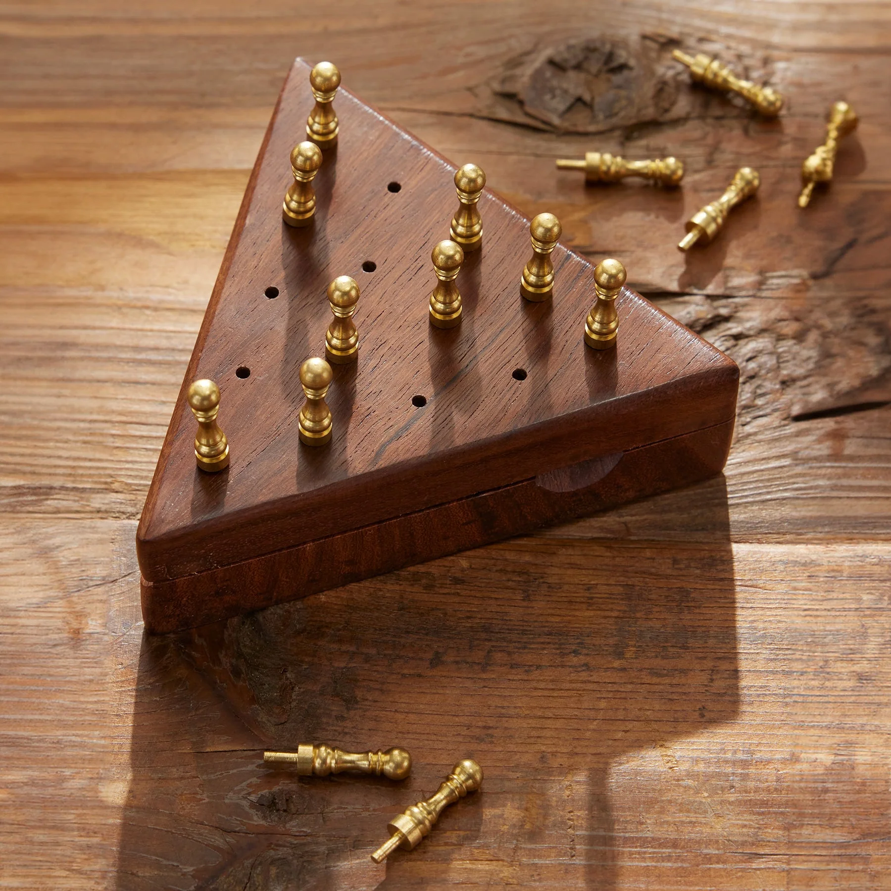 Classic Triangle Peg Game