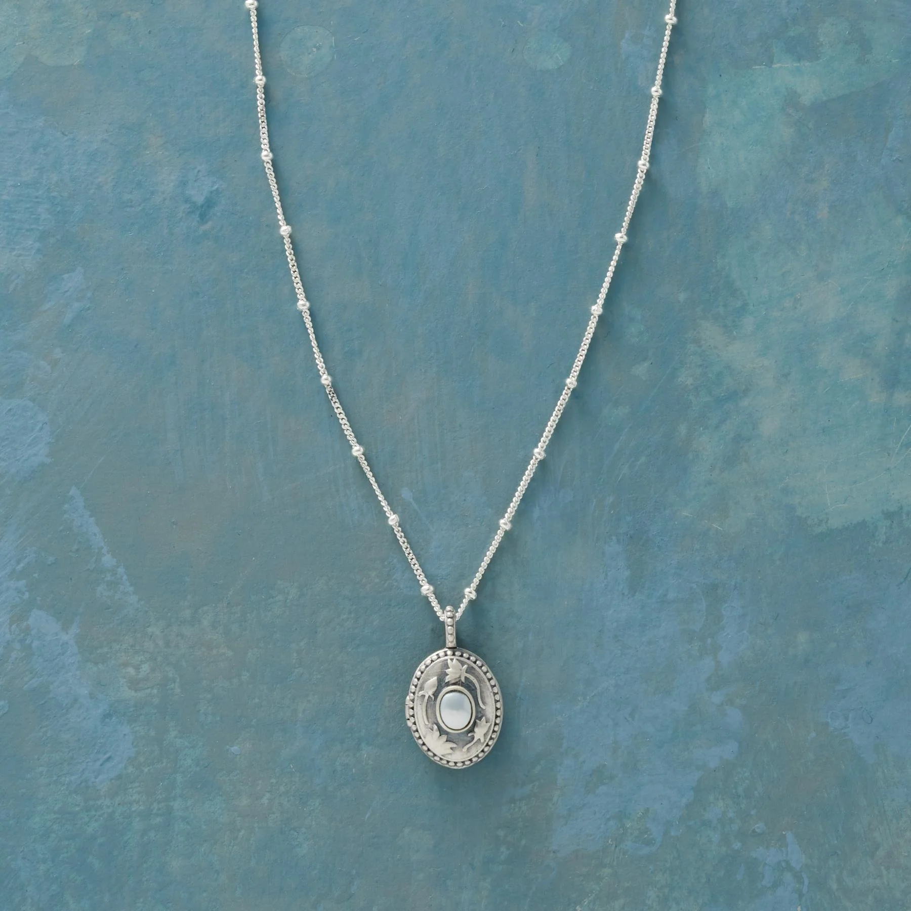 Sterling Silver Birthstone Locket