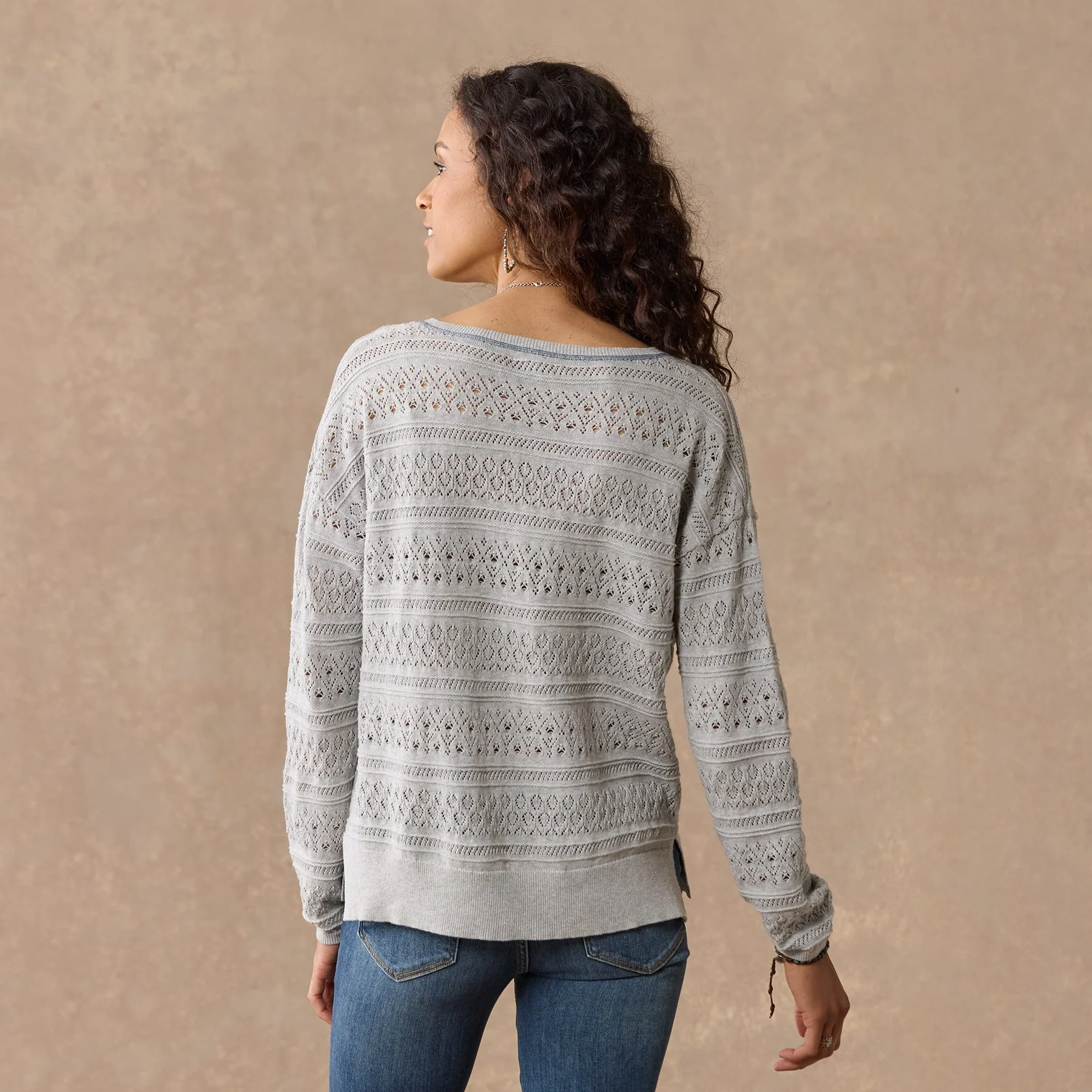 Devon Sweater Henley, Petite
