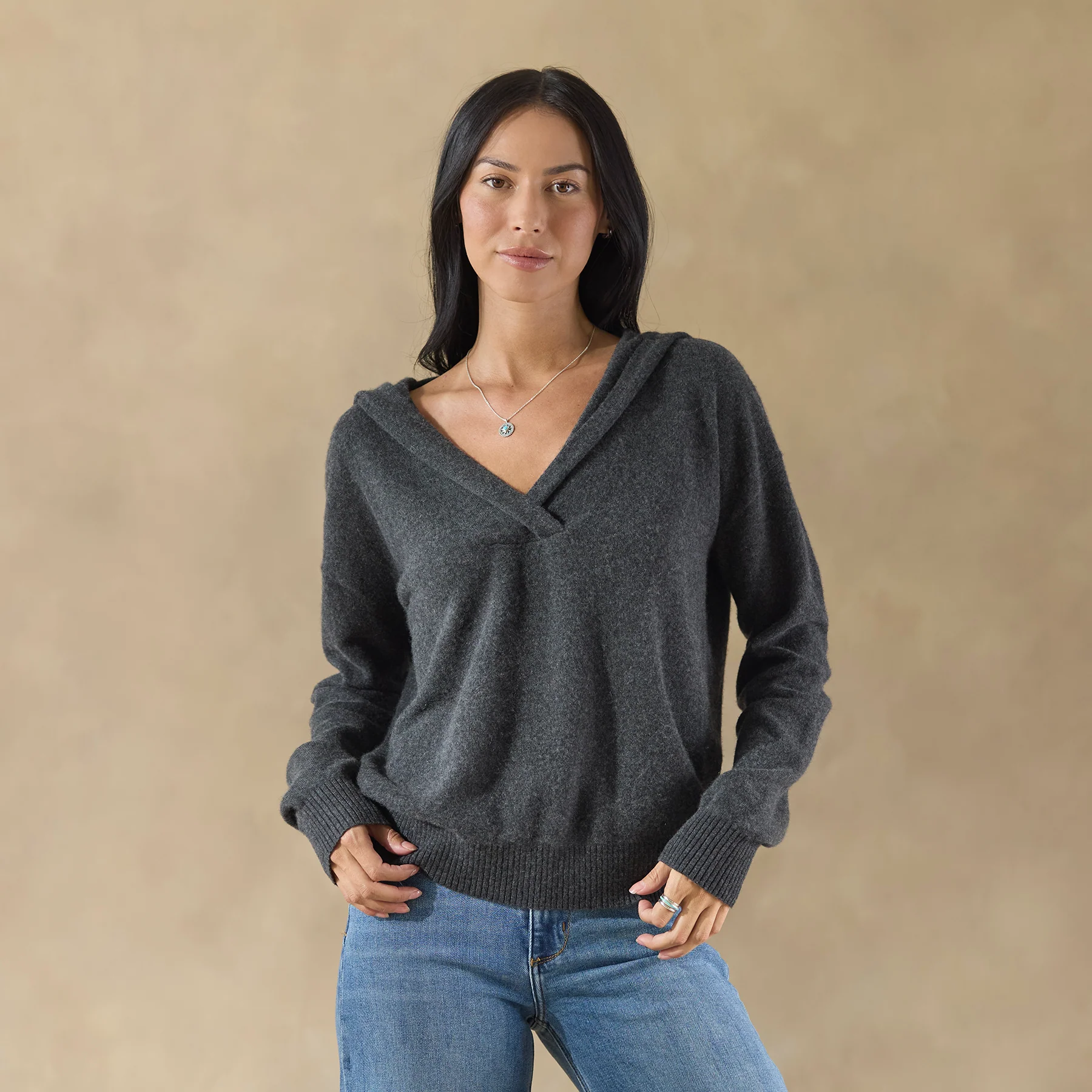 Firelight Cashmere Hoodie