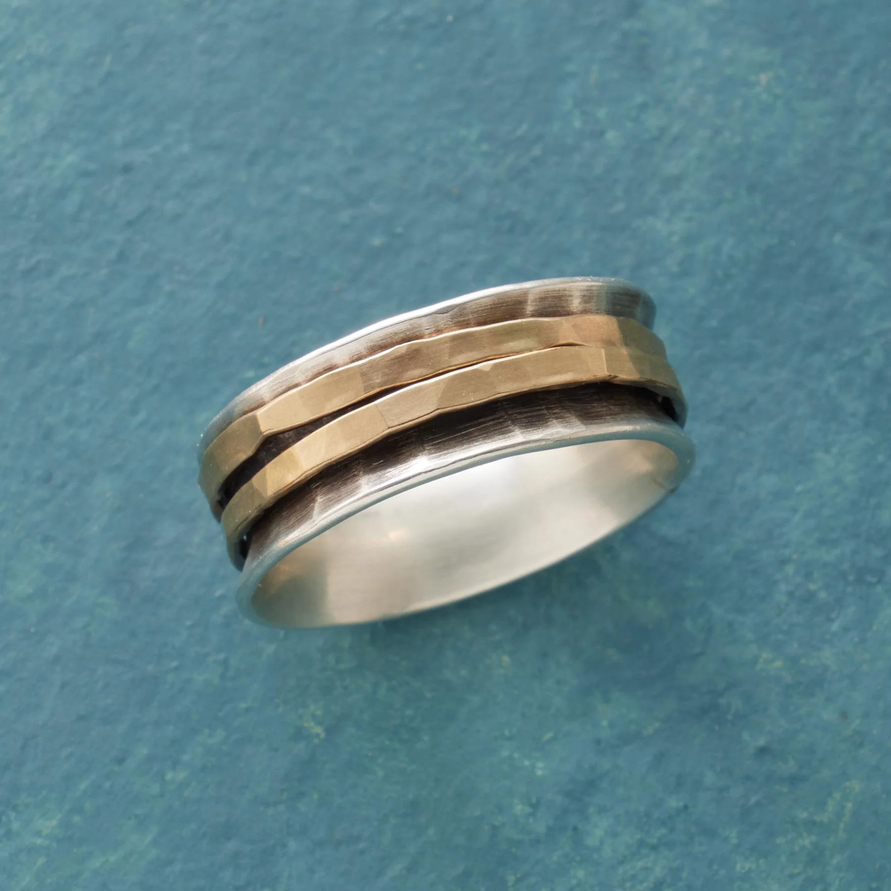 Two To One Spinner Ring