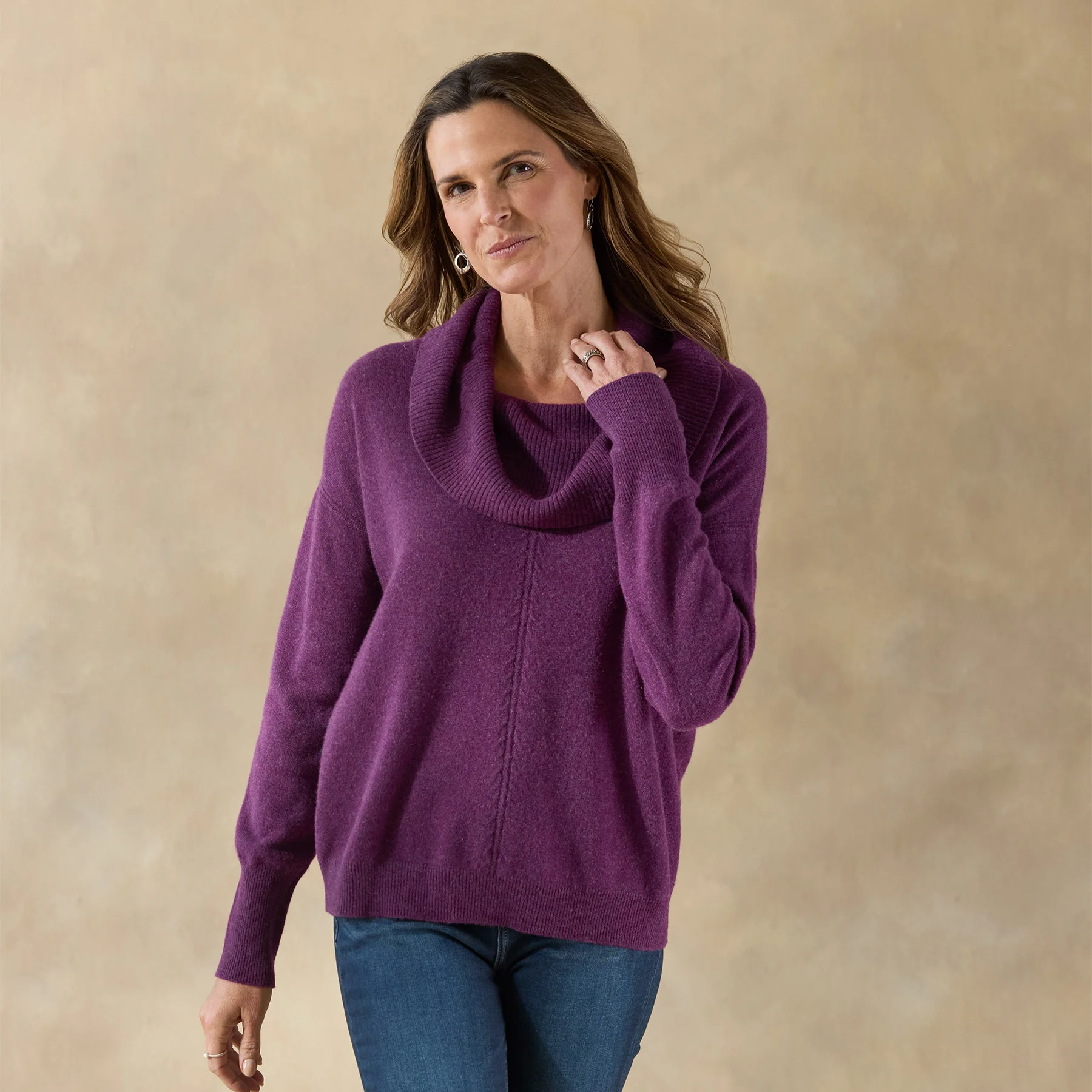 Giovanna Cashmere Cowlneck