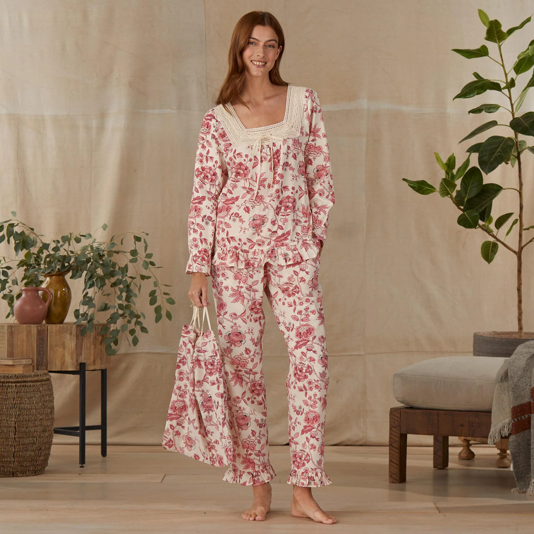 Clarissa Floral Pajamas