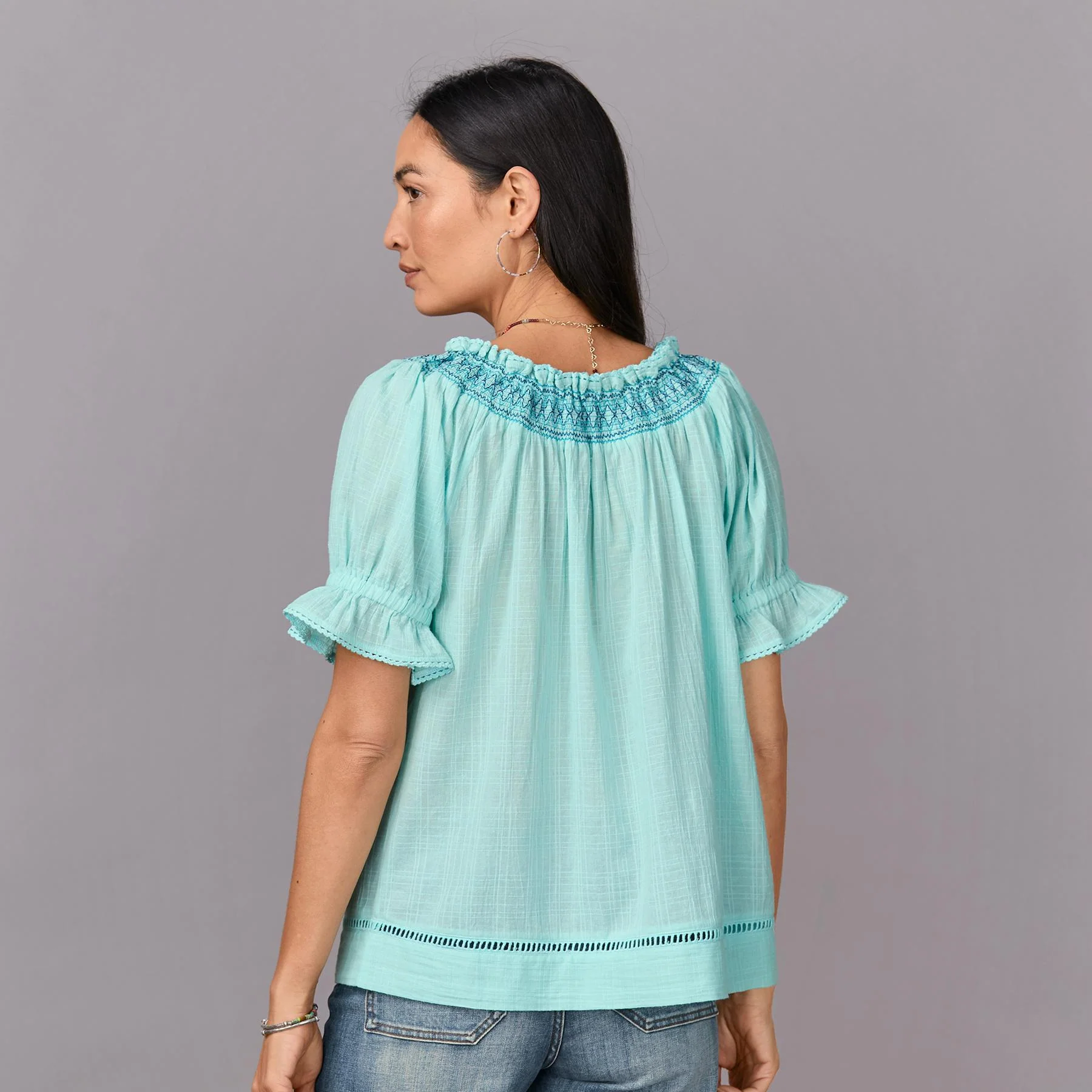 Morgan Easy Top, Petite