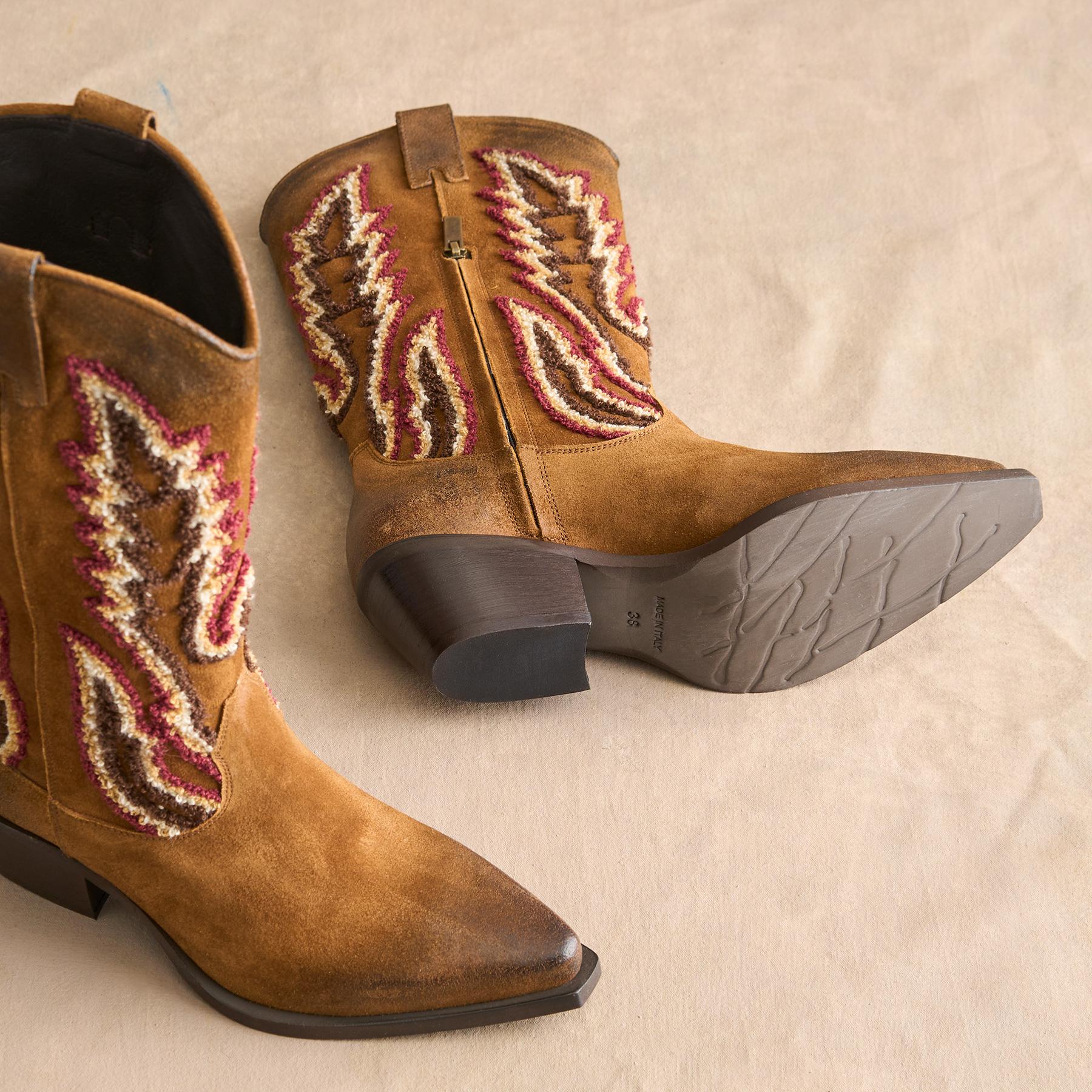 Andean Flame Boots