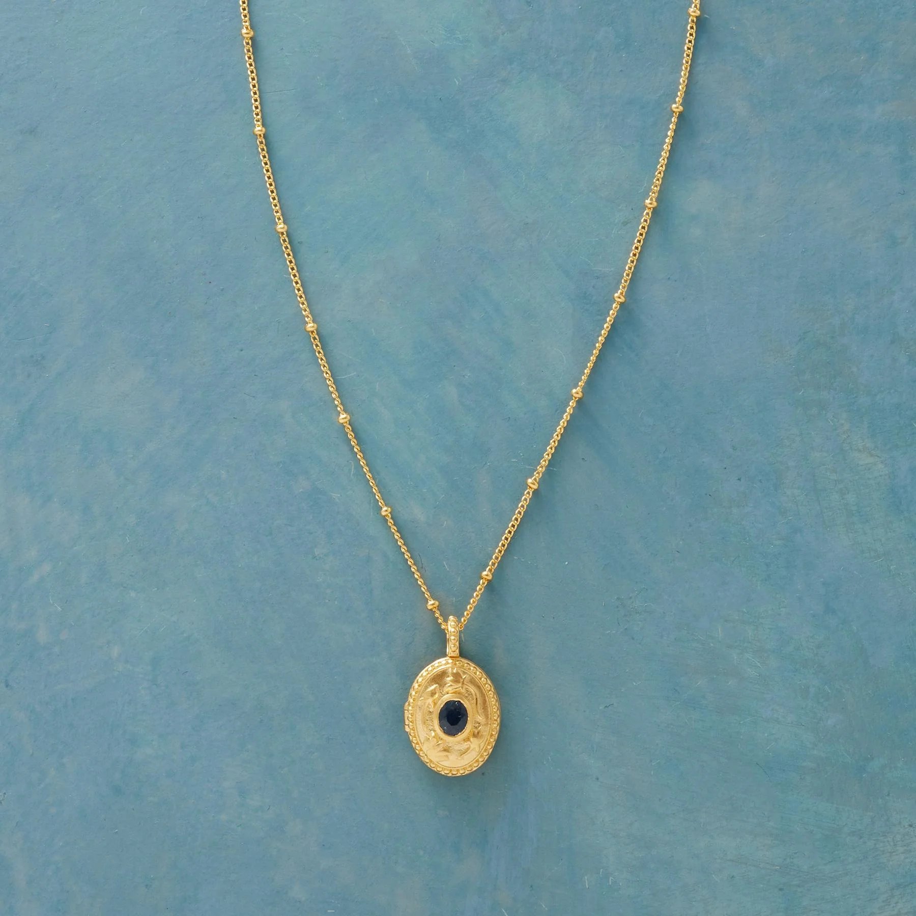 Gold Vermeil Birthstone Locket