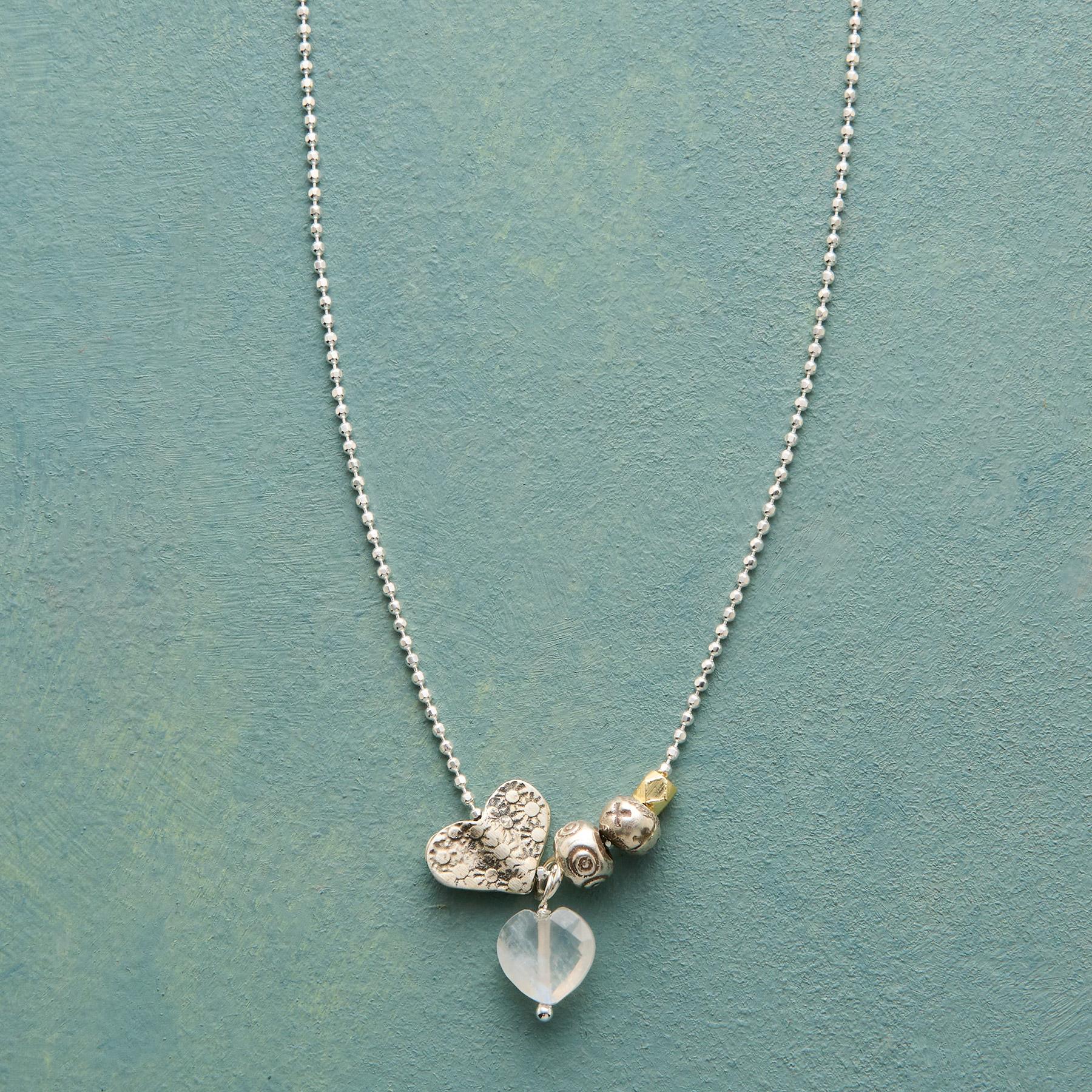 Heart Birthstone Necklace