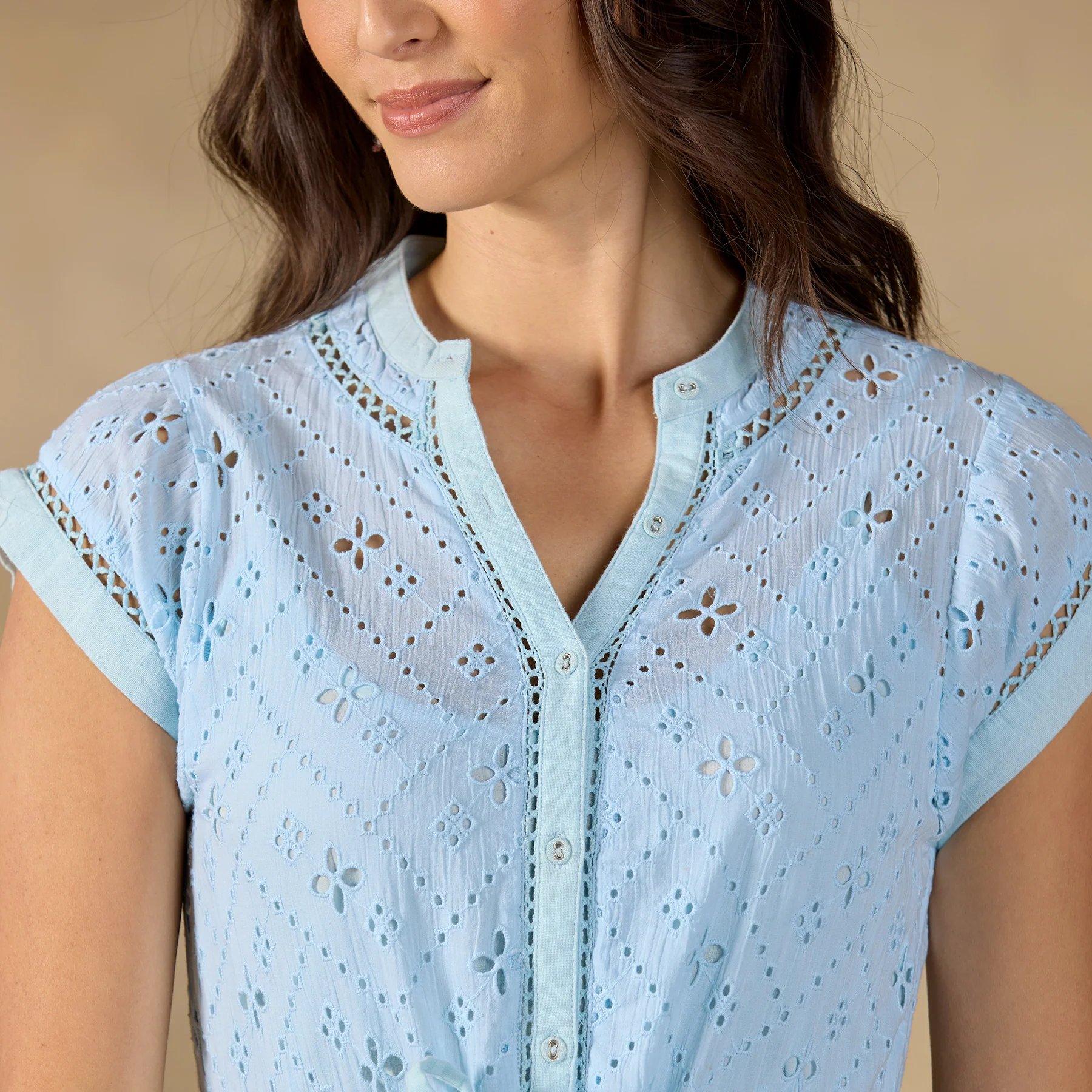 Astoria Eyelet Dress