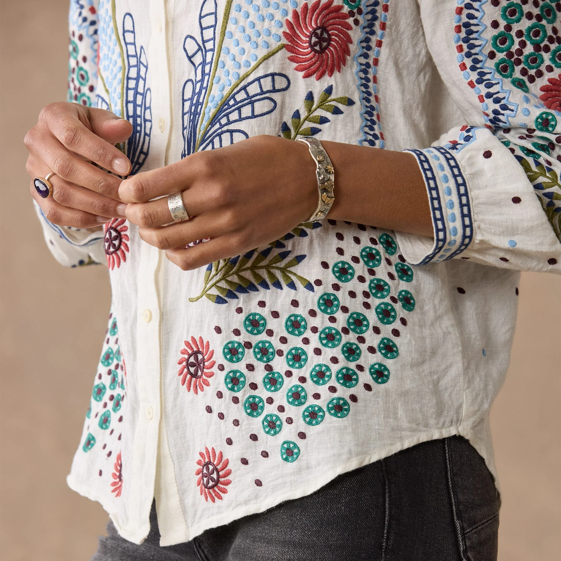 Sun Chaser Cuff Bracelet