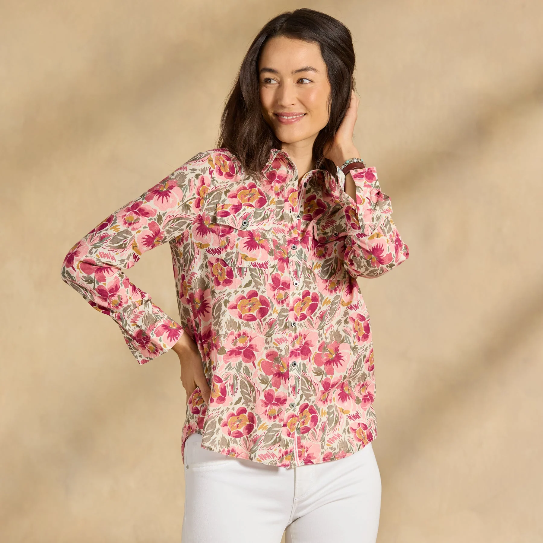 Floral Joy Top, Petite