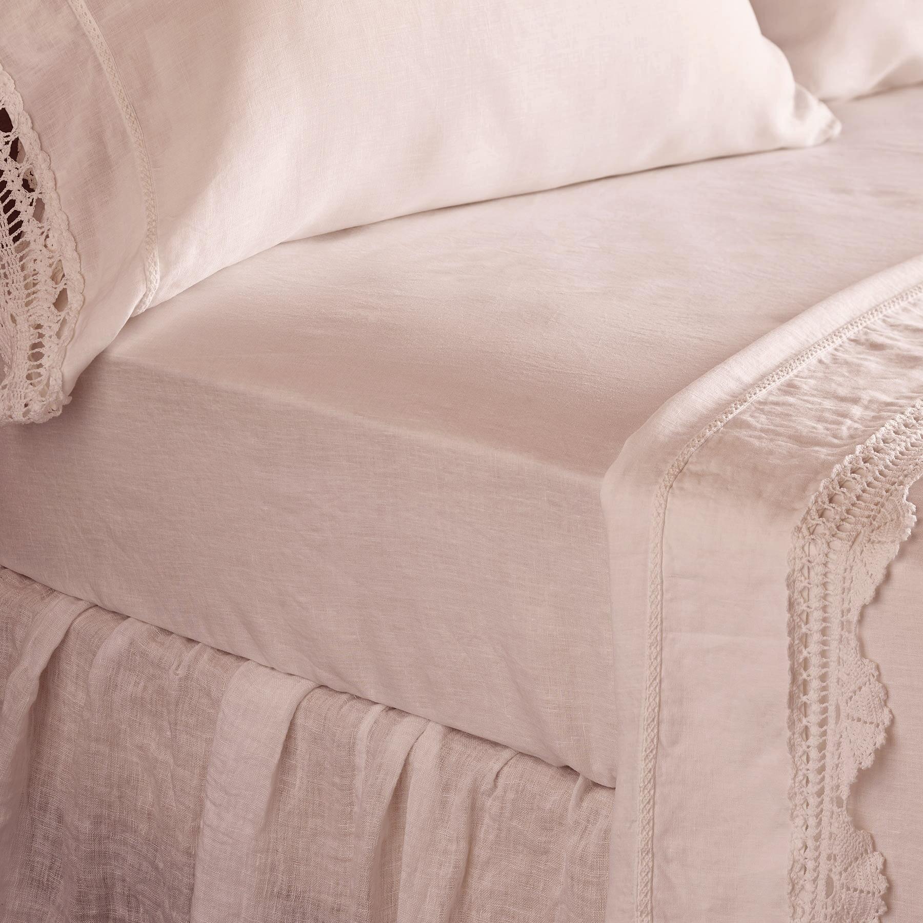 Gossamer Linen Fitted Sheet