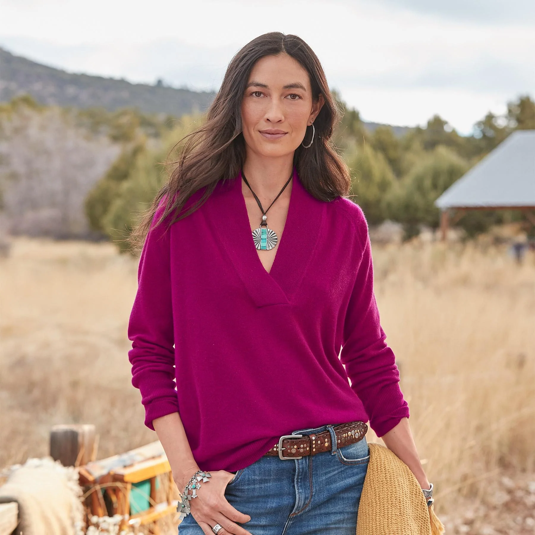 Zadie Cashmere Sweater, Petite