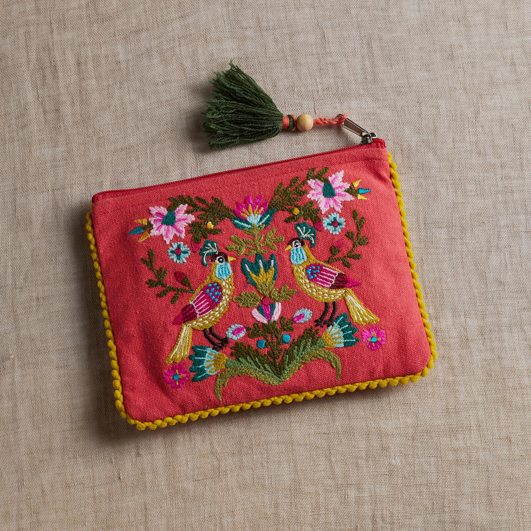 Birds In Paradise Pouch