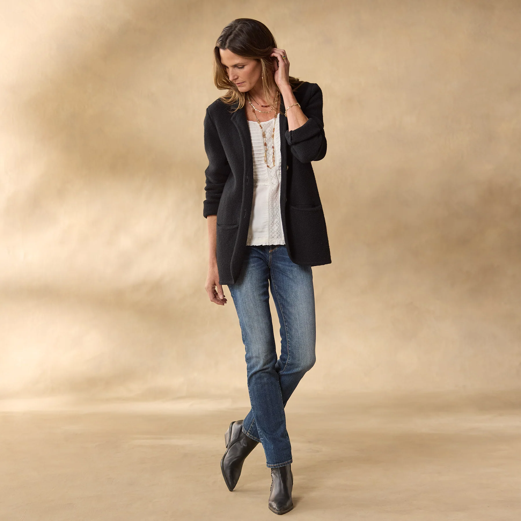 Ivy League Sweater Blazer