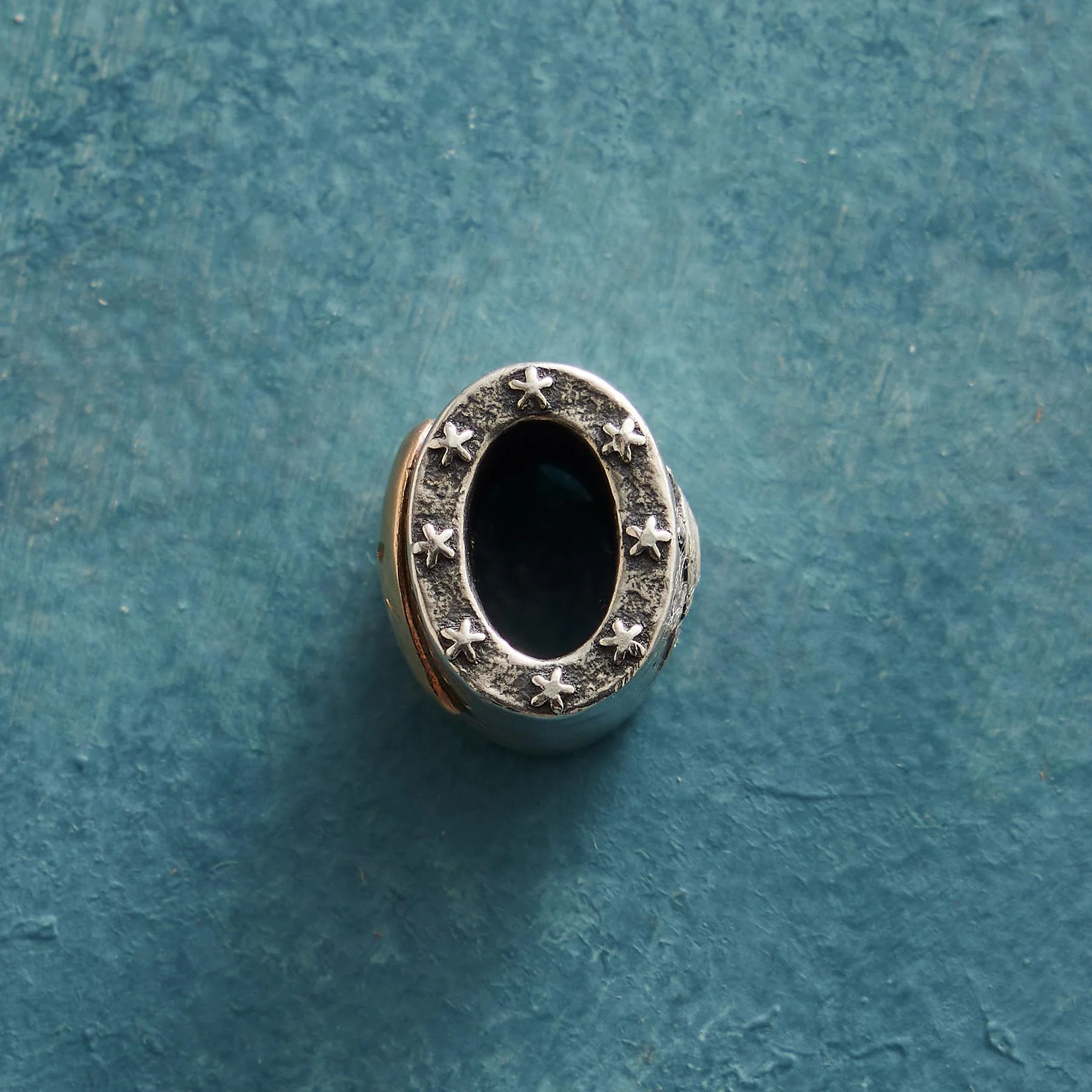 Diamond Heart Bead Charm